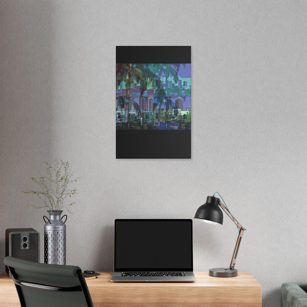 downtown Tampa — streched canvas