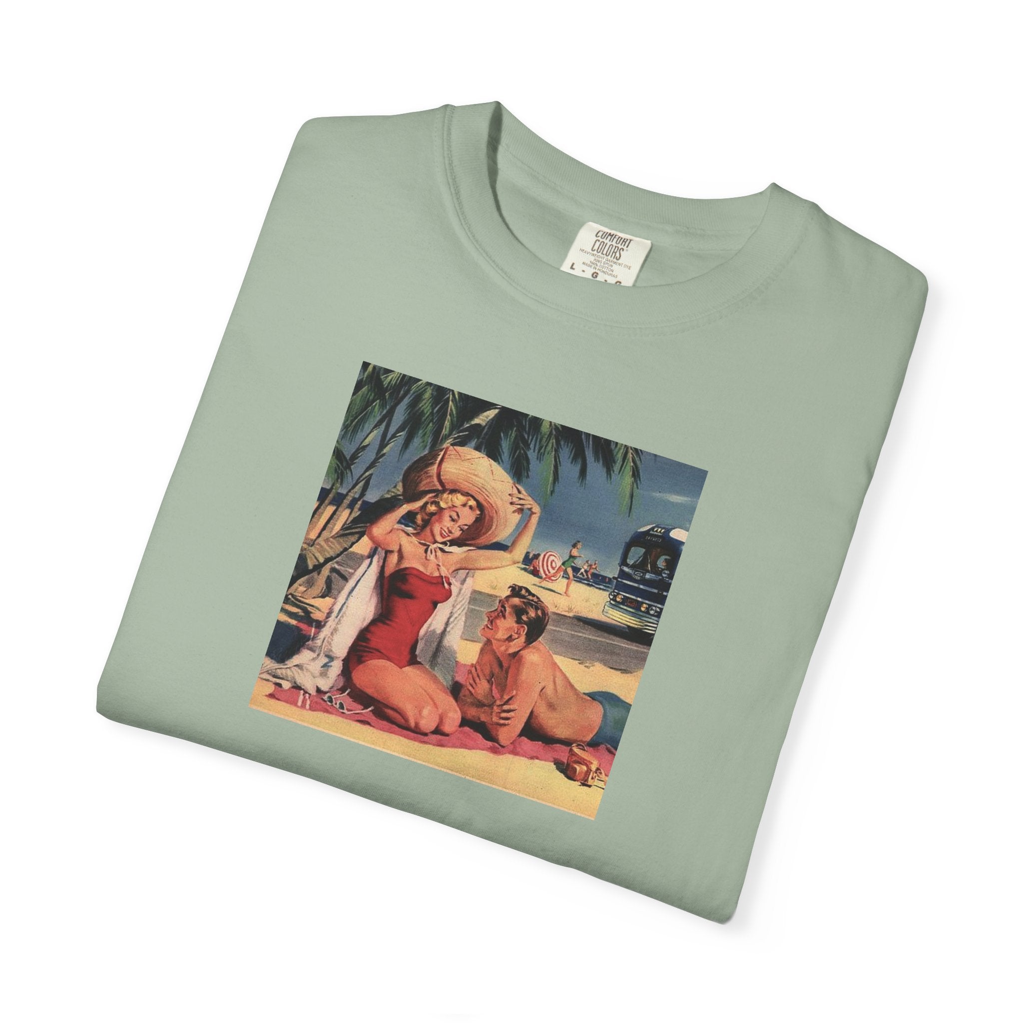 retro Florida beach scene  T-shirt