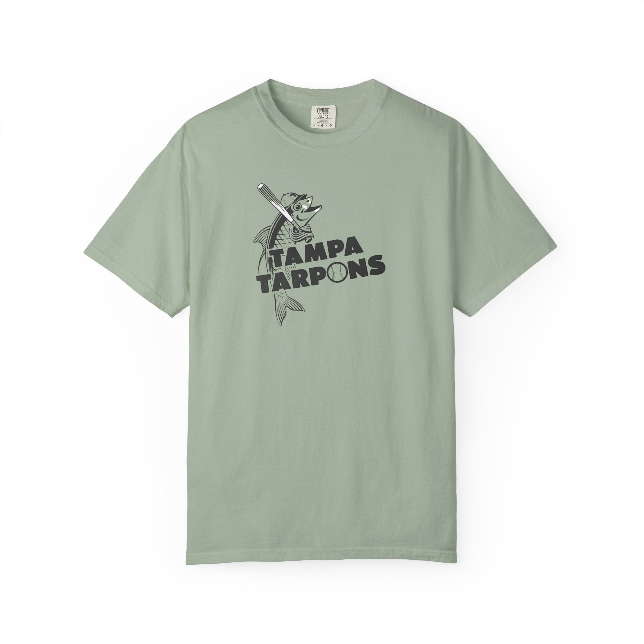 retro Tampa Tarpons--- Unisex Garment-Dyed T-shirt