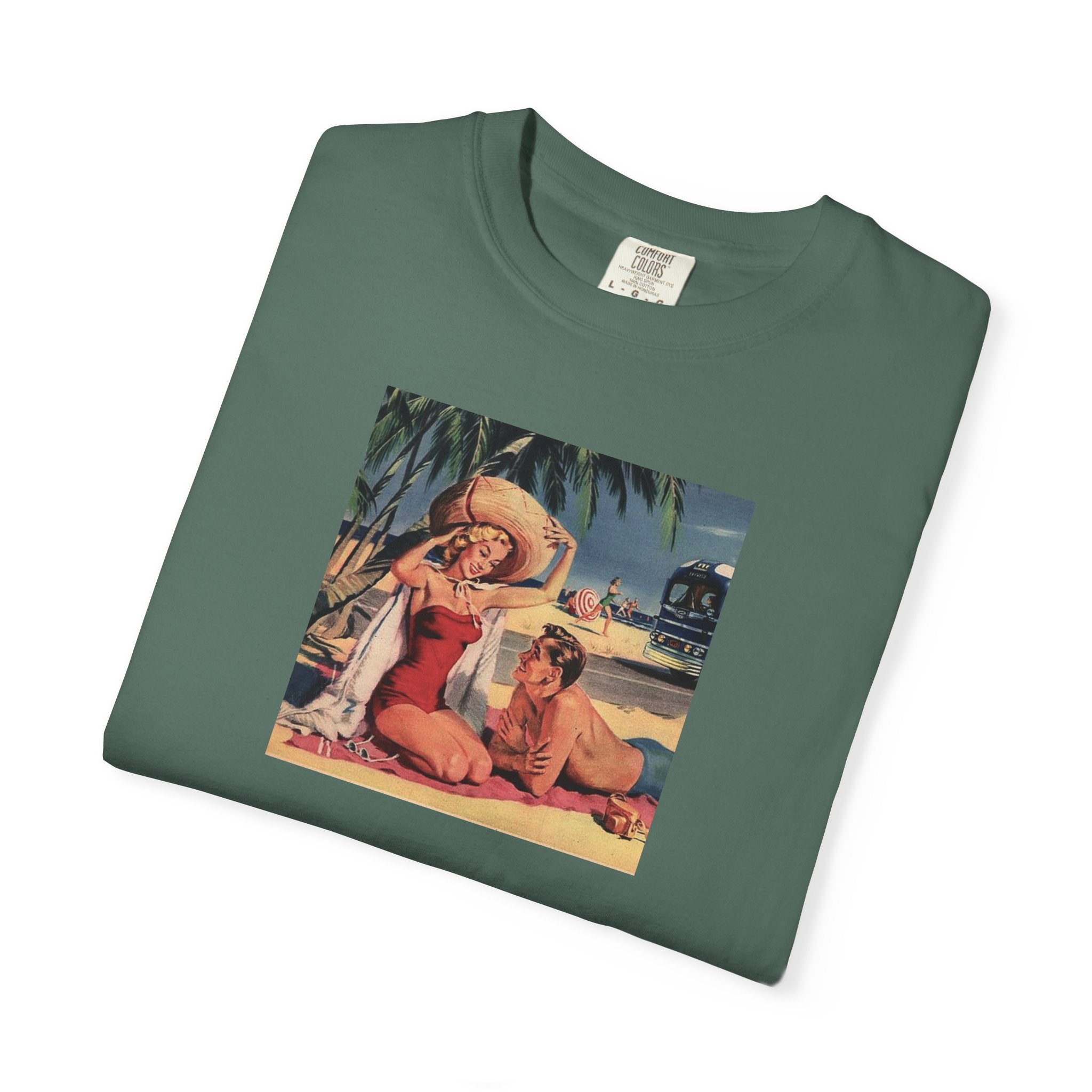 retro Florida beach scene  T-shirt