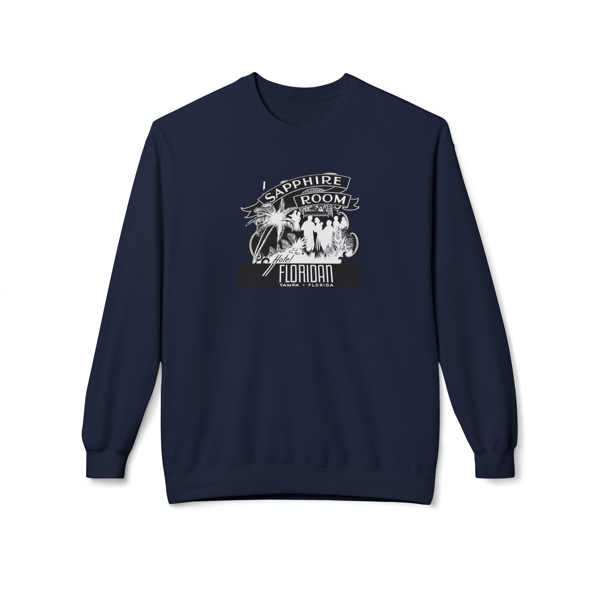 Vintage Sapphire (Surefire) Room Tampa Crewneck Sweatshirt |