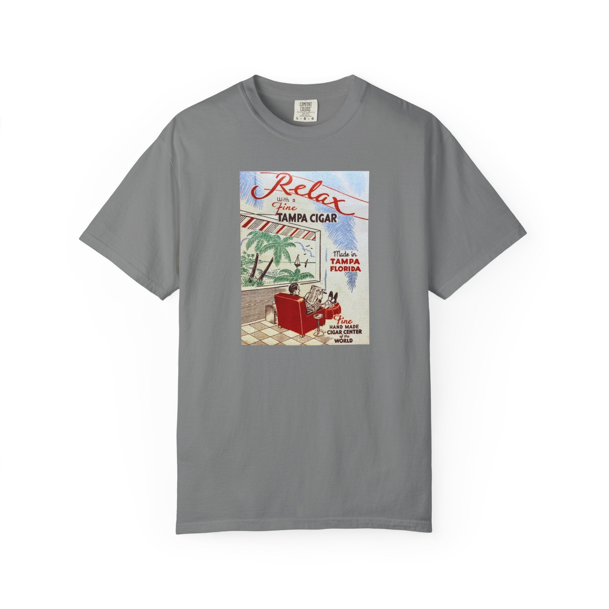 Relax with a Tampa Cigar Vintage  T-Shirt