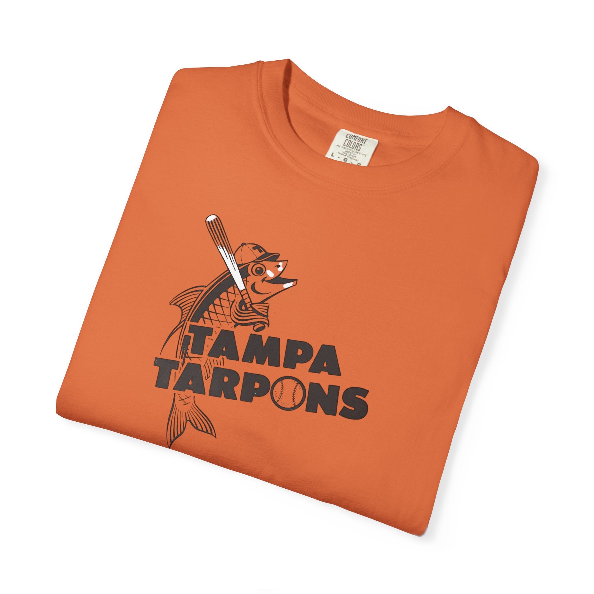 retro Tampa Tarpons--- Unisex Garment-Dyed T-shirt