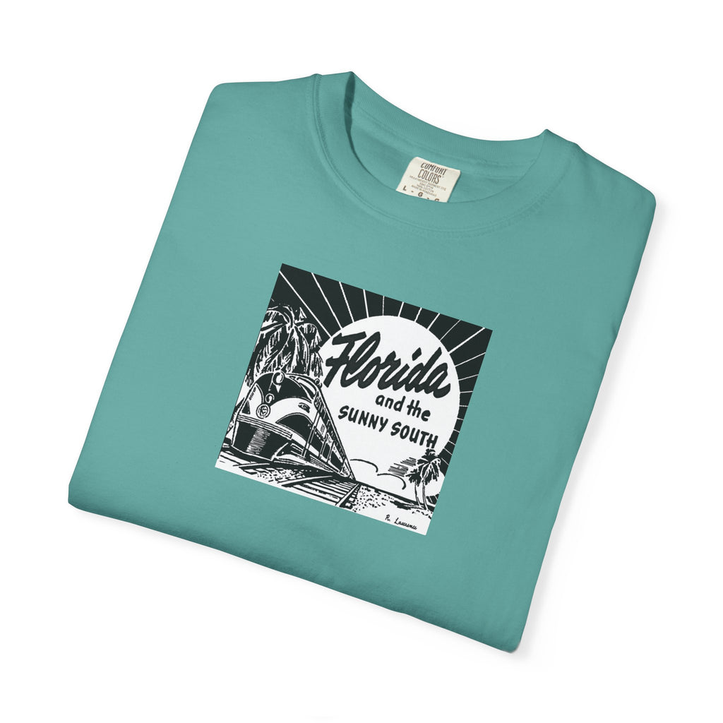 retro Florida and the Sunny South t-shirt
