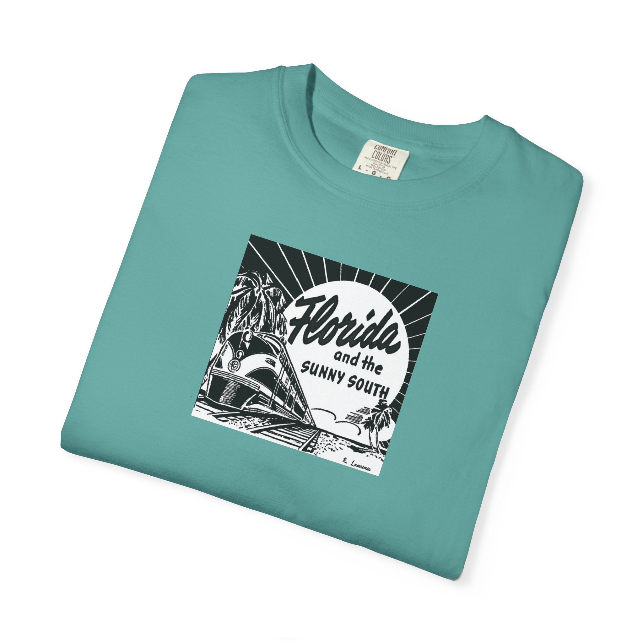 retro Florida and the Sunny South t-shirt