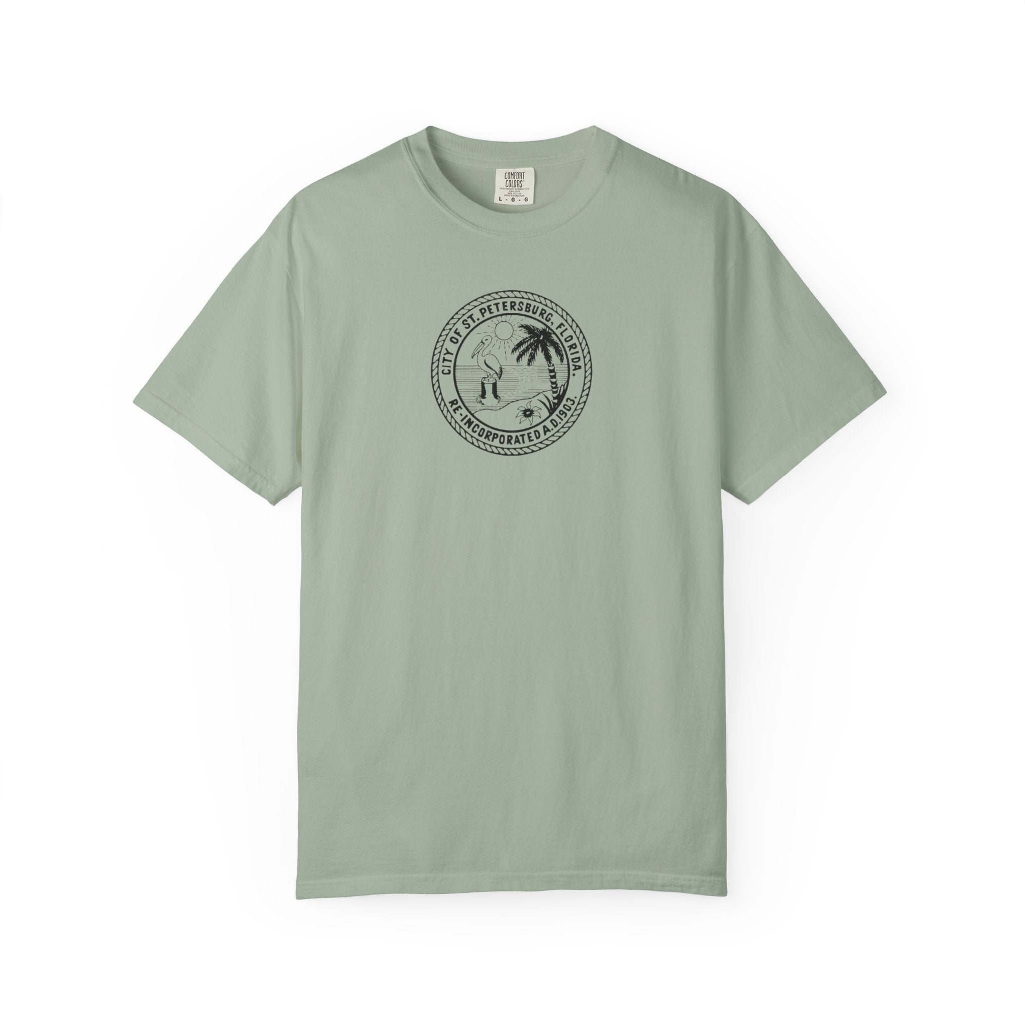 City of St. Pete logo--- Unisex Garment-Dyed T-shirt
