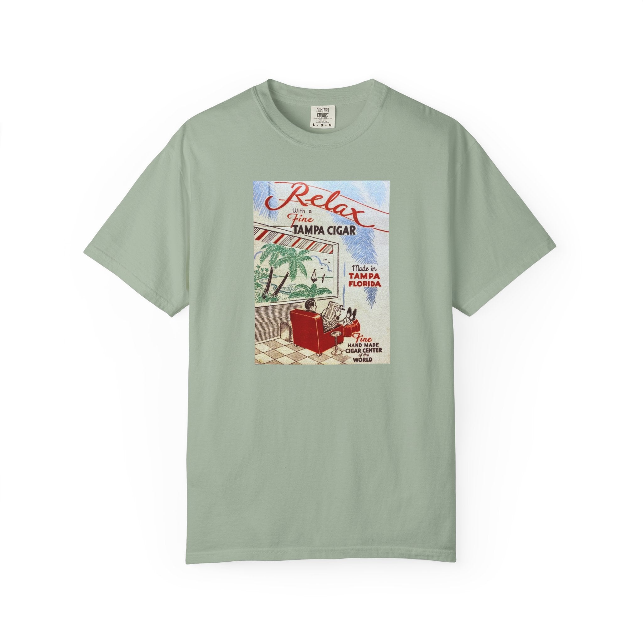 Relax with a Tampa Cigar Vintage  T-Shirt