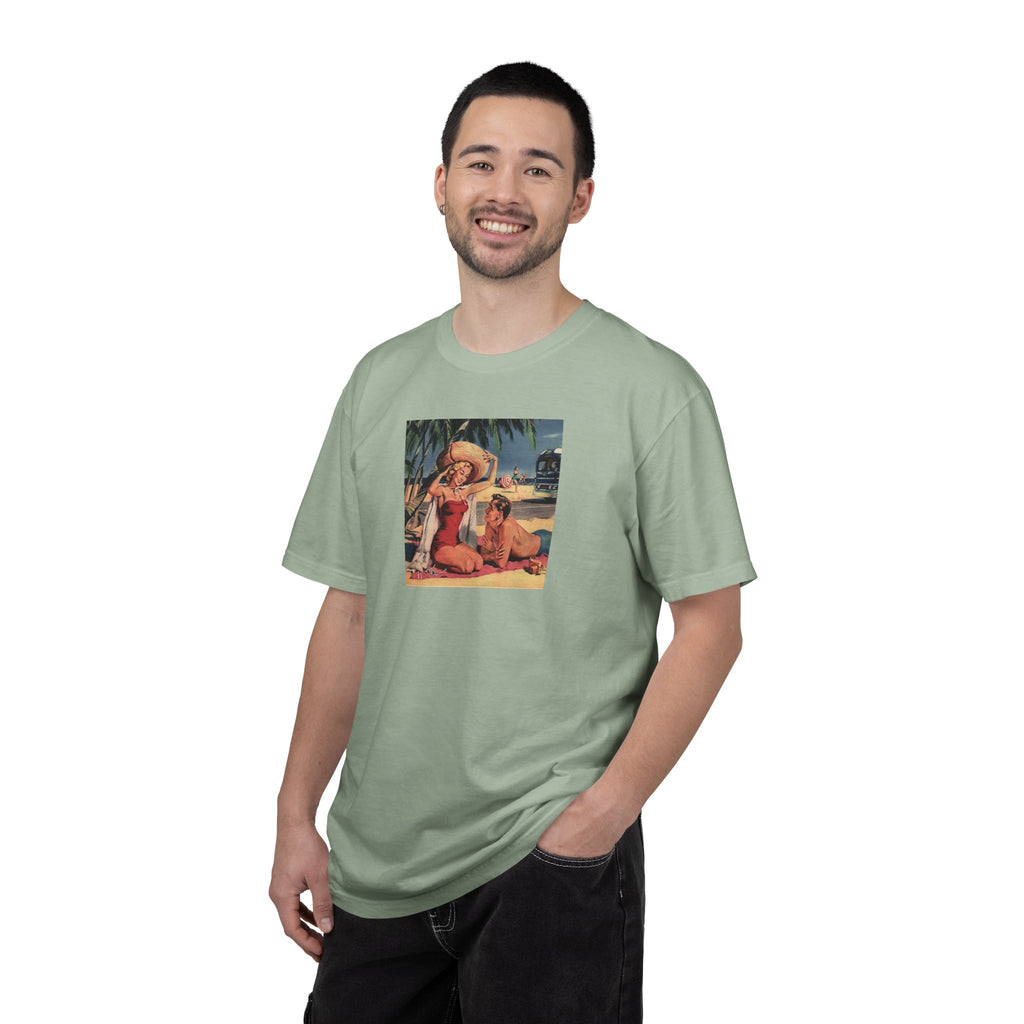 retro Florida beach scene  T-shirt