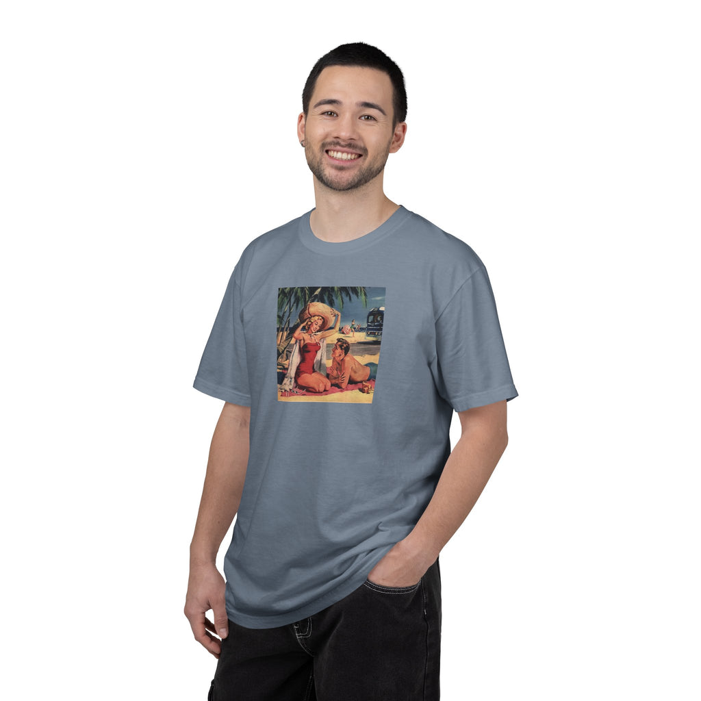 retro Florida beach scene  T-shirt