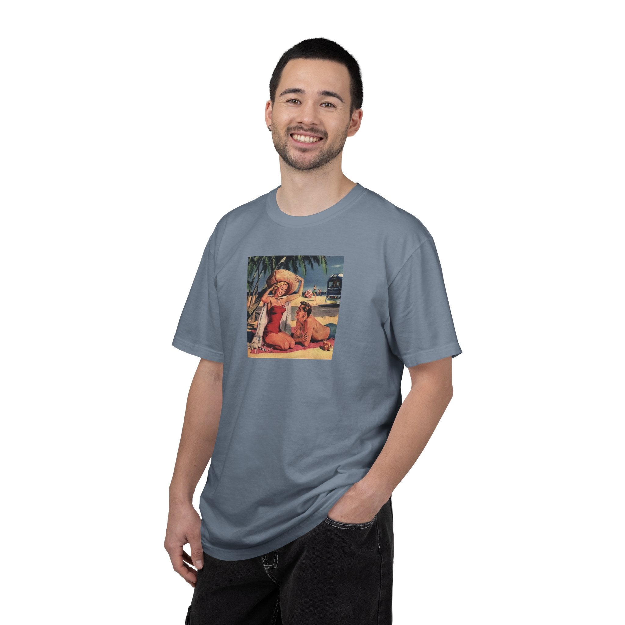 retro Florida beach scene  T-shirt