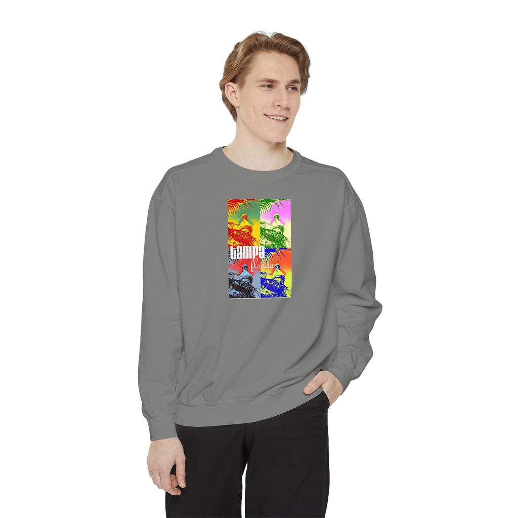 Unisex Garment-Dyed Sweatshirt-   Tampa