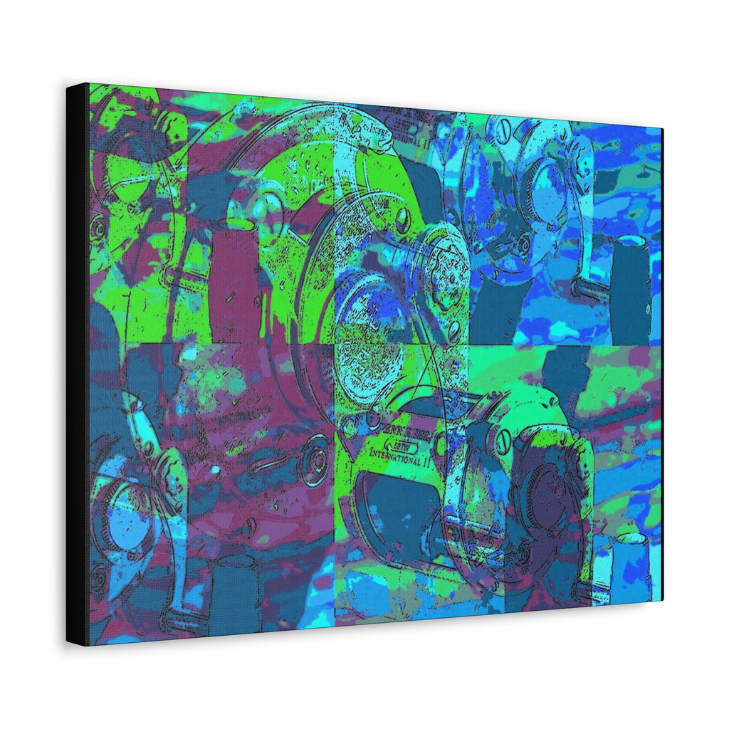 reel-   Stretched Canvas Wall Art