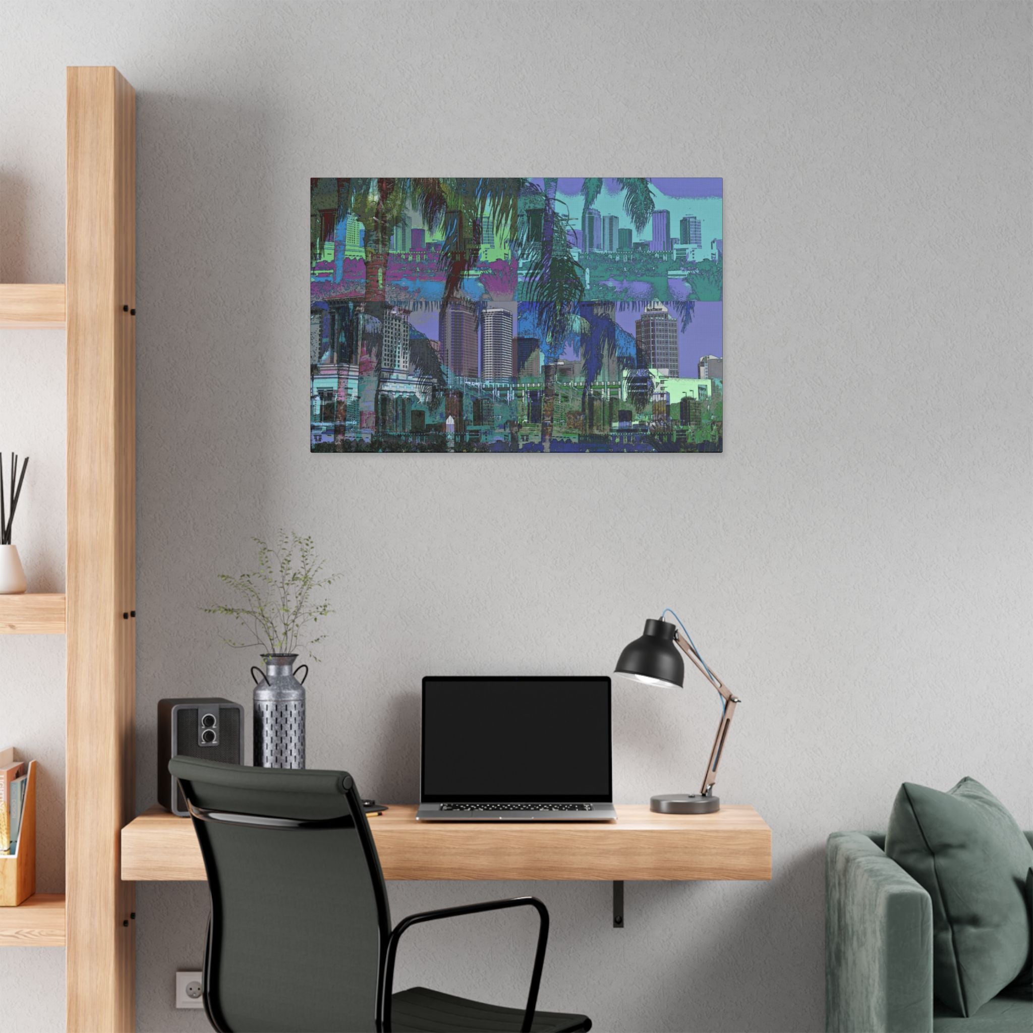 downtown Tampa — streched canvas