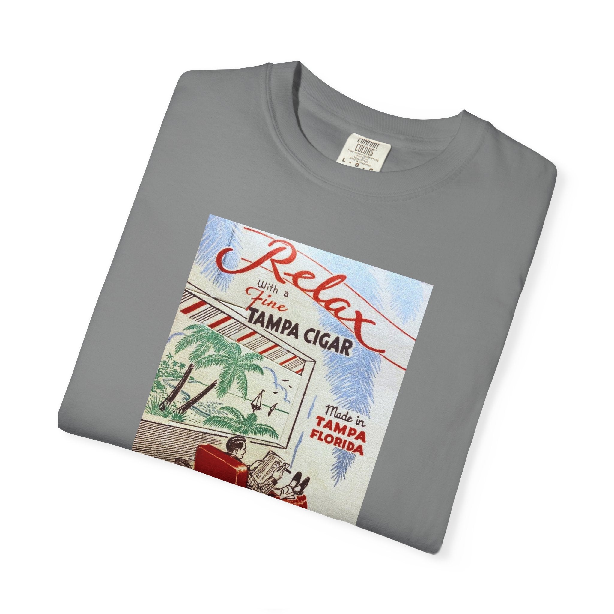 Relax with a Tampa Cigar Vintage  T-Shirt