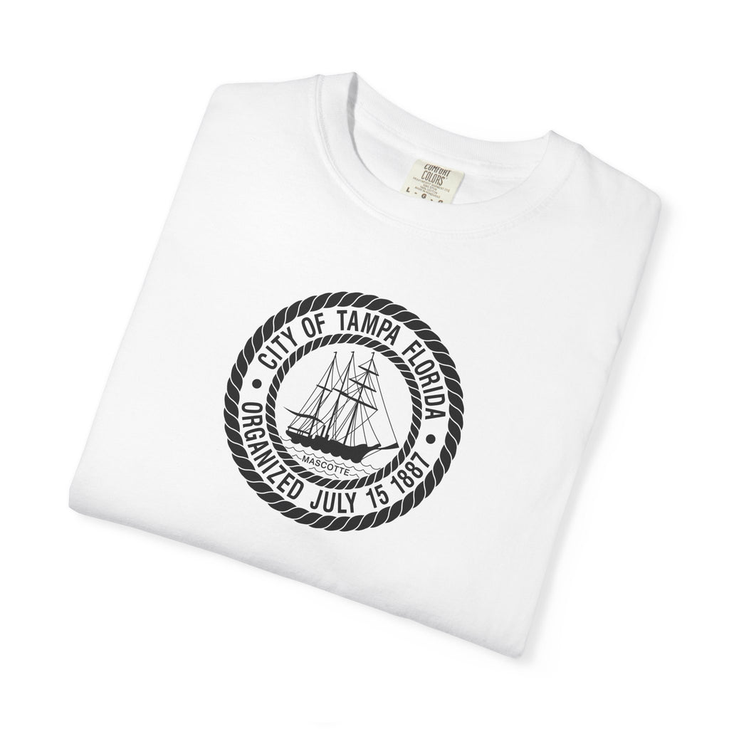 City of Tampa logo--- Unisex Garment-Dyed T-shirt