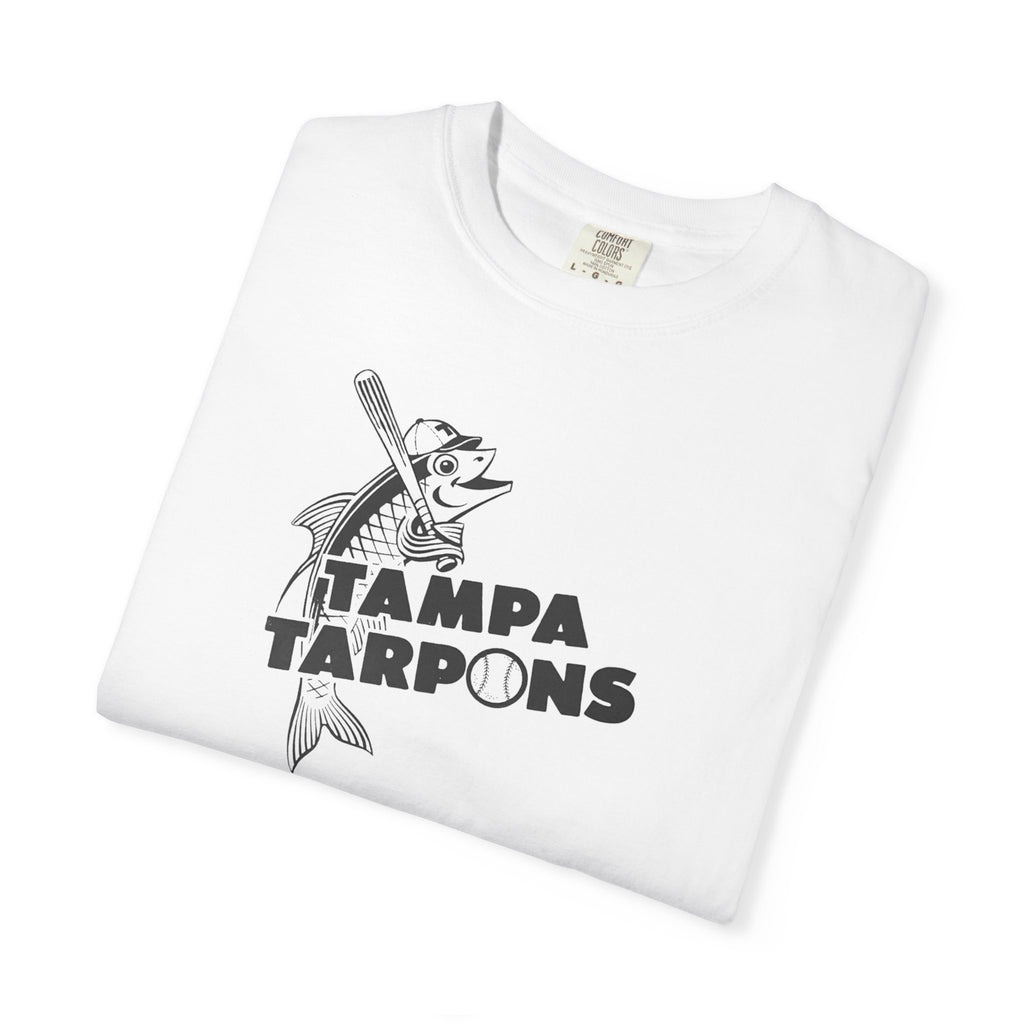 retro Tampa Tarpons--- Unisex Garment-Dyed T-shirt