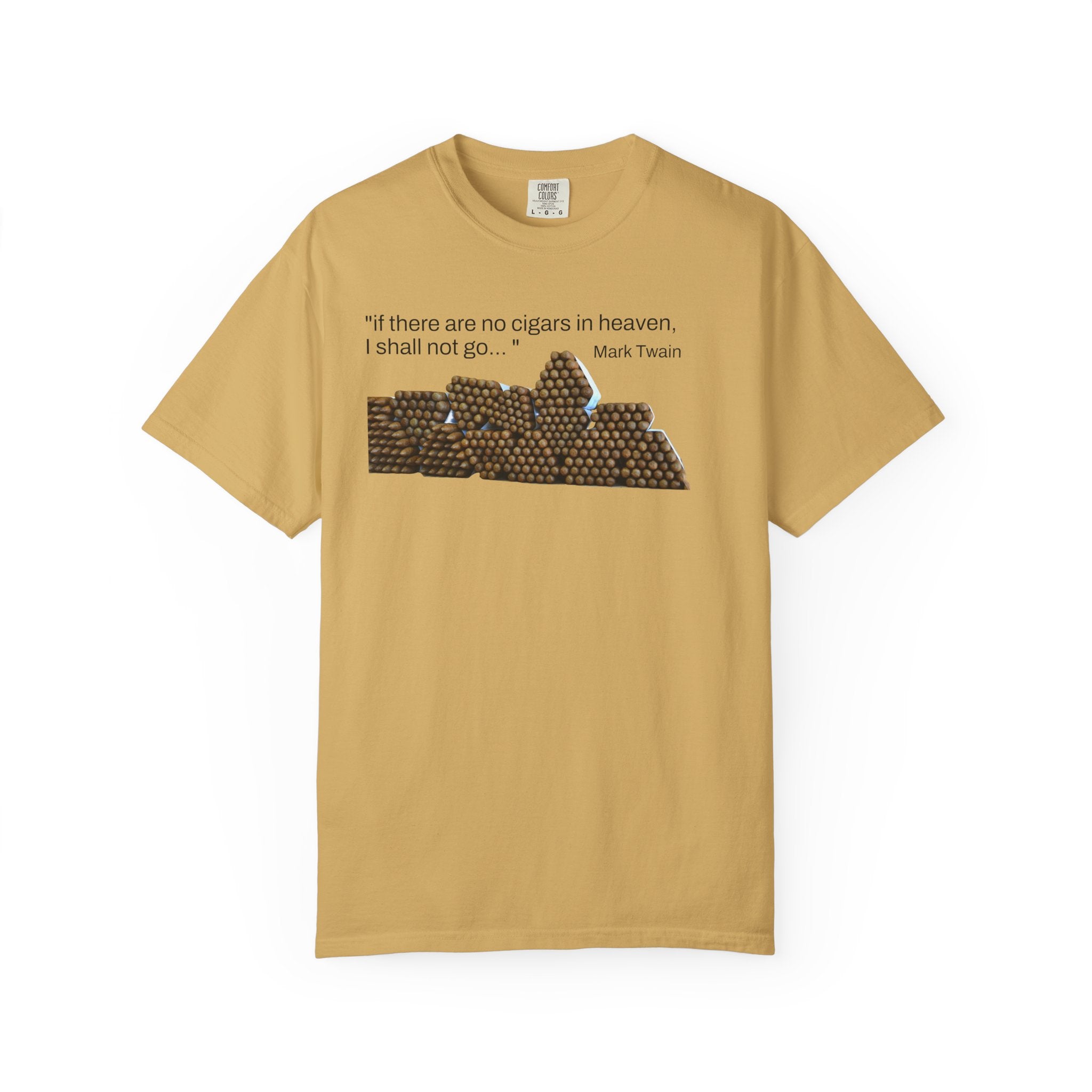 Mark Twain cigars---- Unisex Garment-Dyed T-shirt