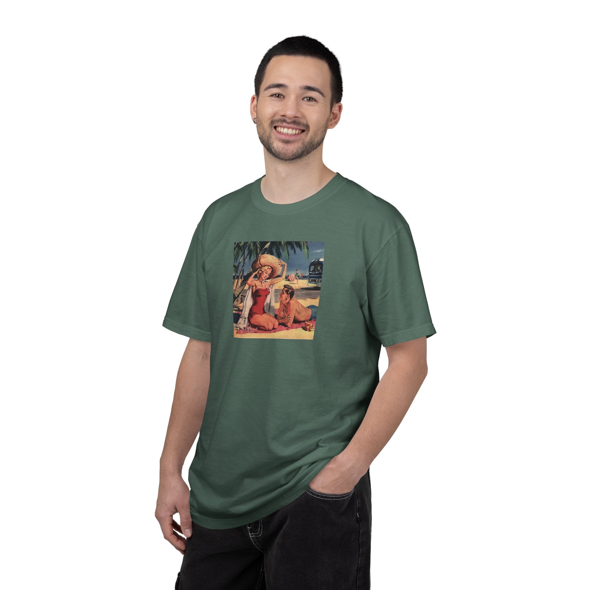 retro Florida beach scene  T-shirt