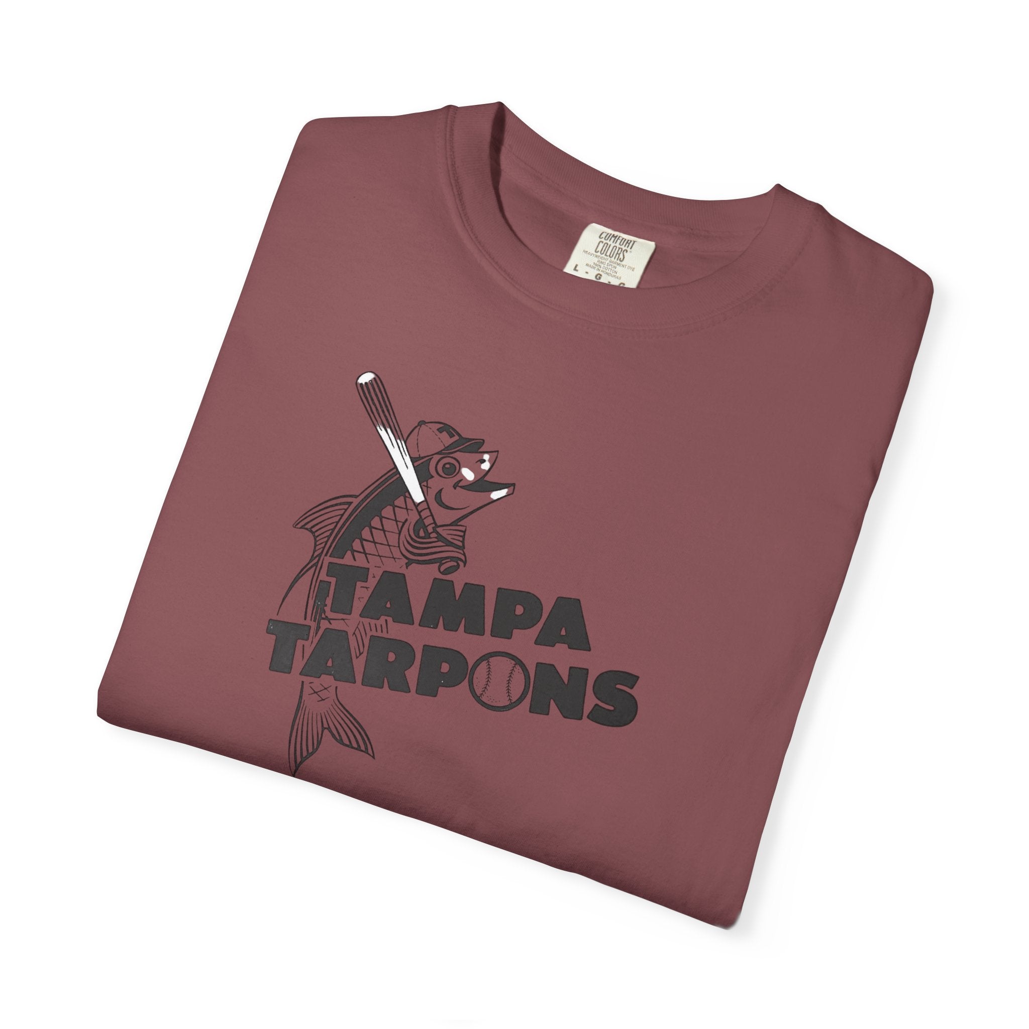 retro Tampa Tarpons--- Unisex Garment-Dyed T-shirt