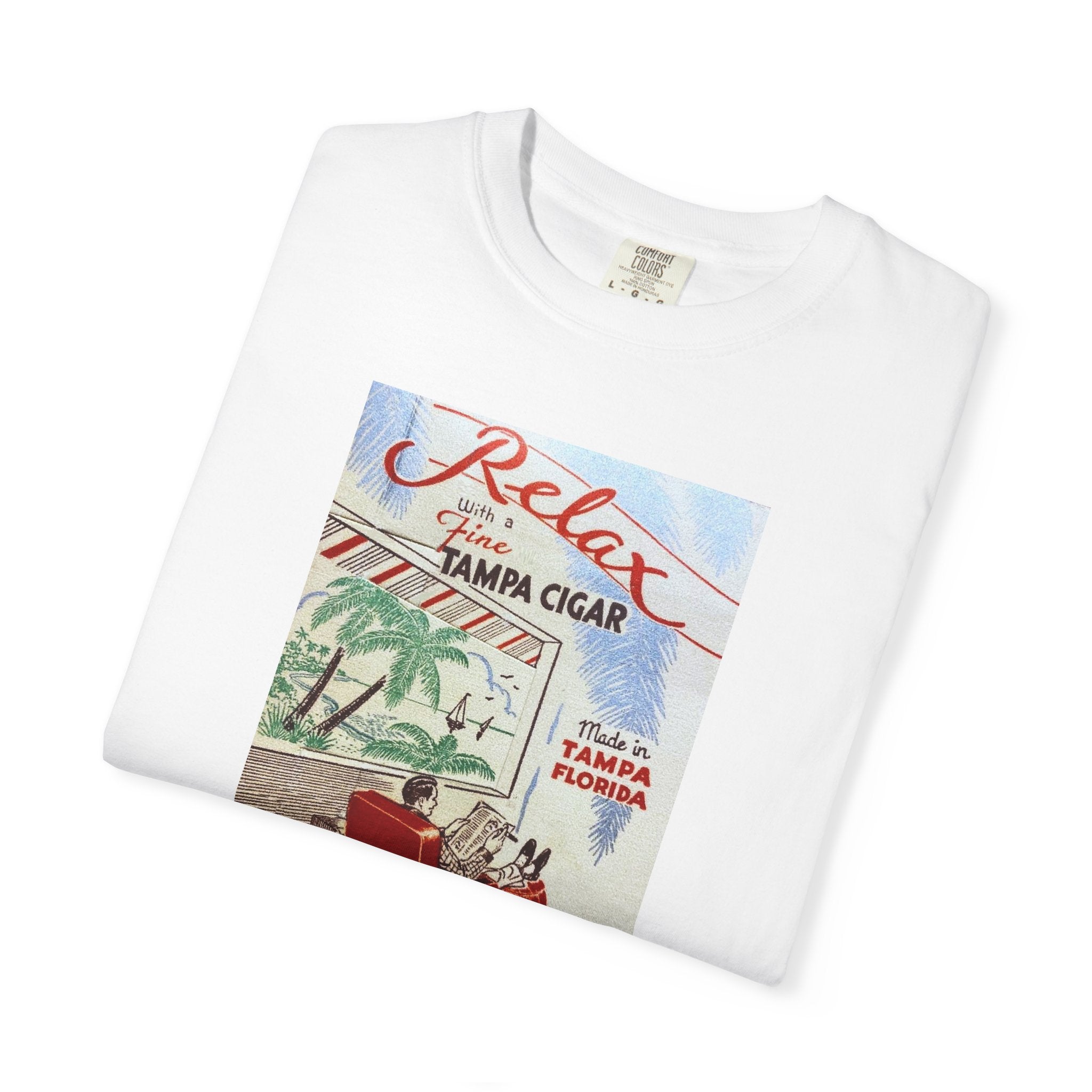 Relax with a Tampa Cigar Vintage  T-Shirt