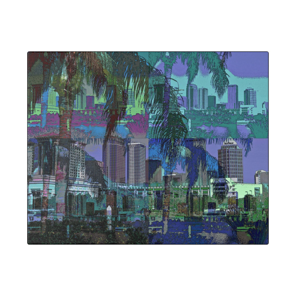 downtown Tampa — streched canvas
