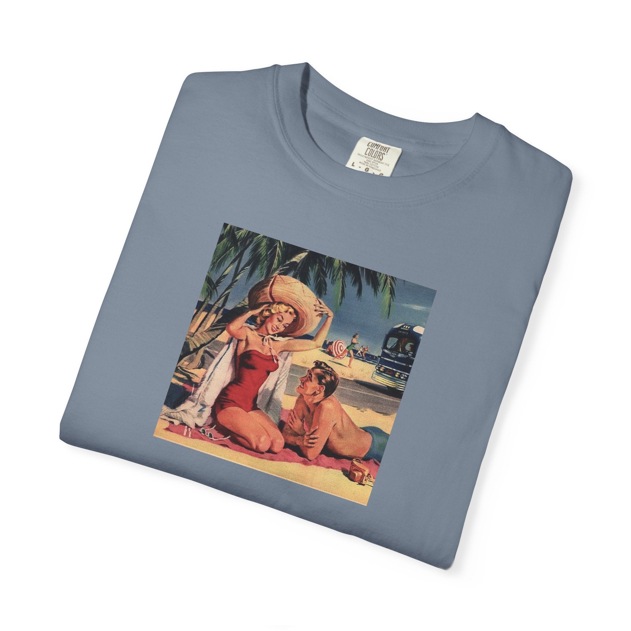 retro Florida beach scene  T-shirt
