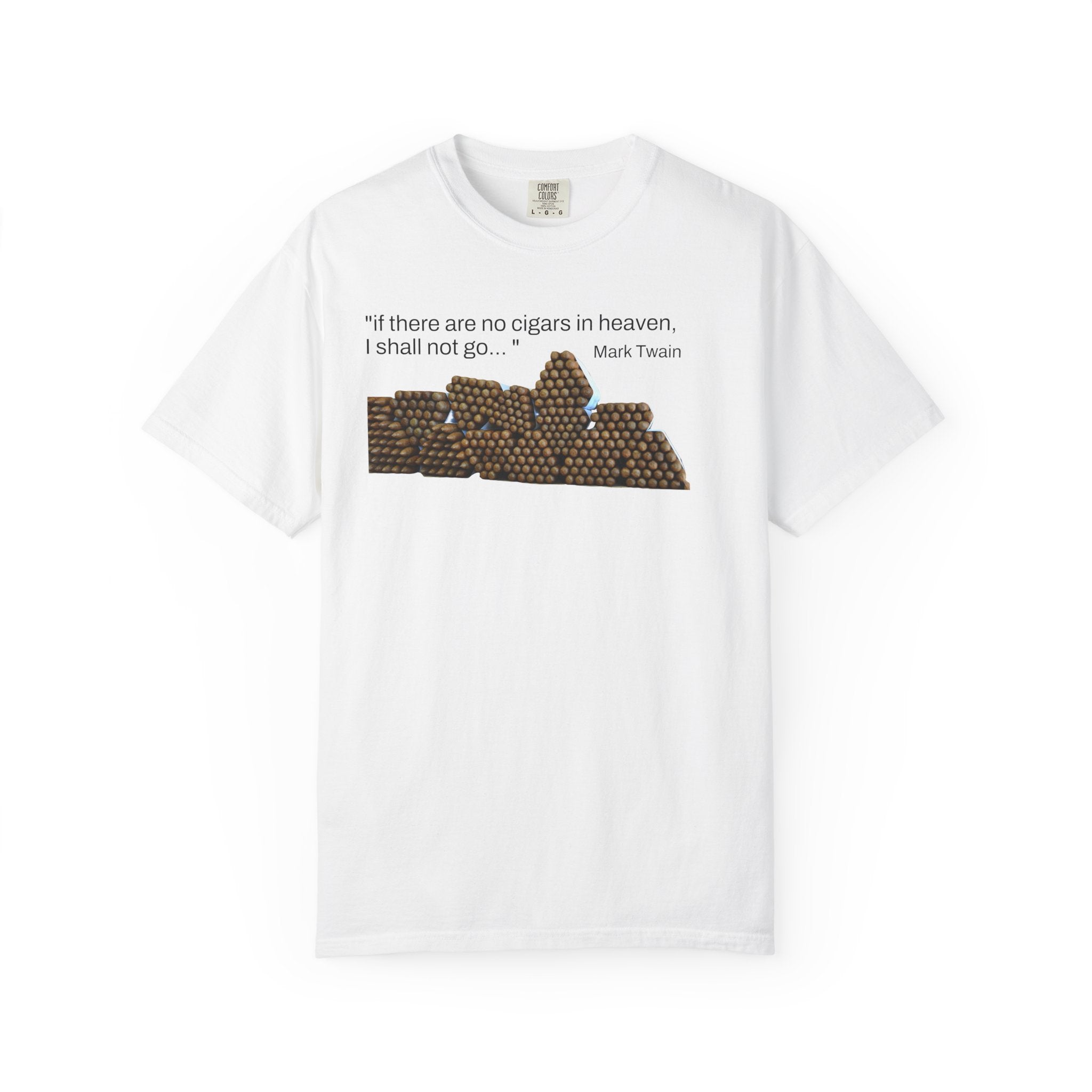 Mark Twain cigars---- Unisex Garment-Dyed T-shirt