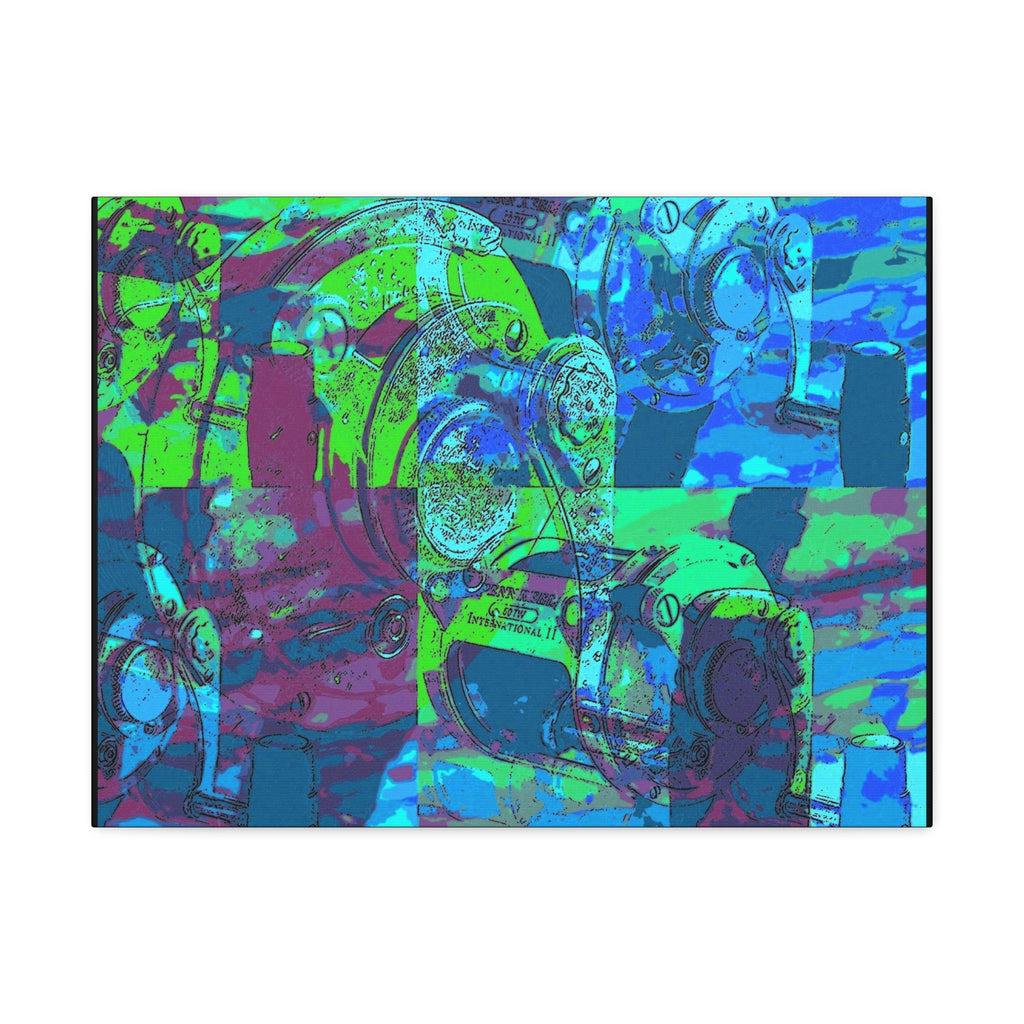 reel-   Stretched Canvas Wall Art