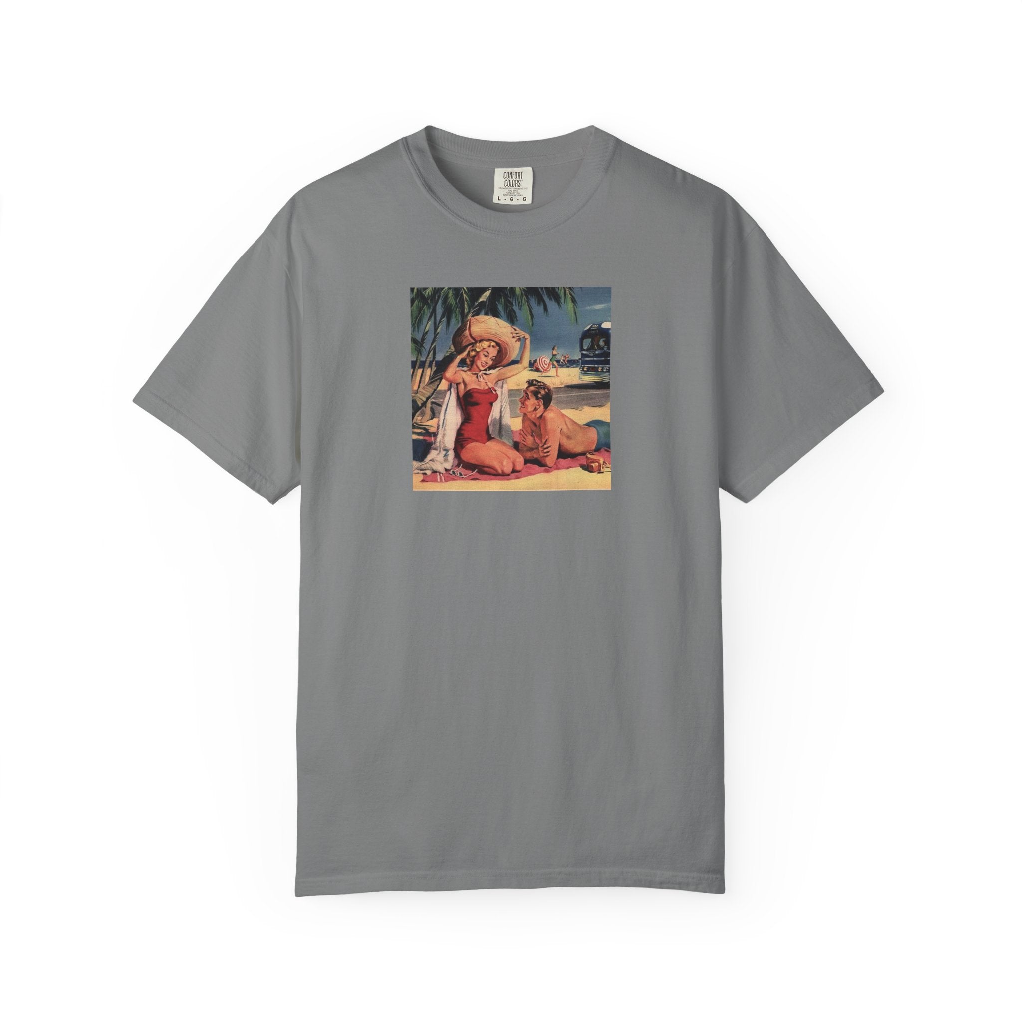 retro Florida beach scene  T-shirt