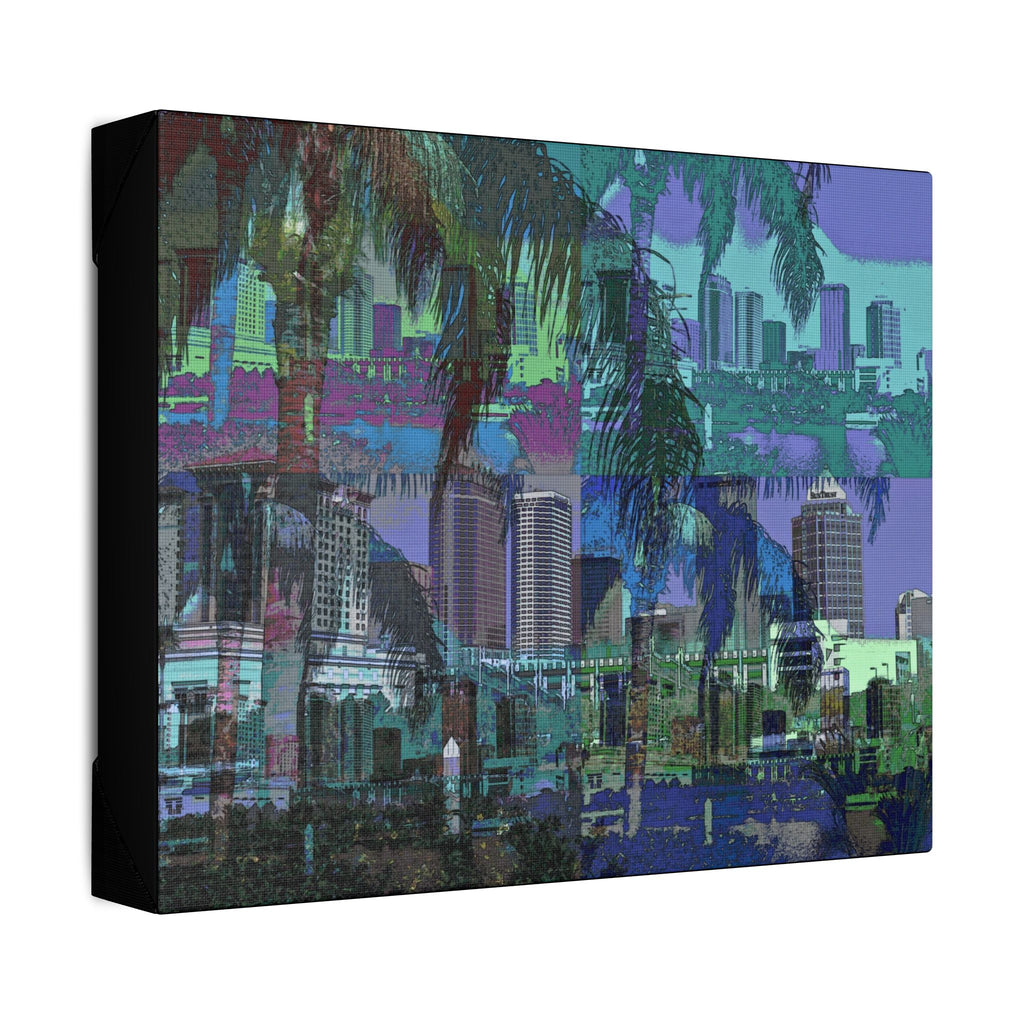 downtown Tampa — streched canvas