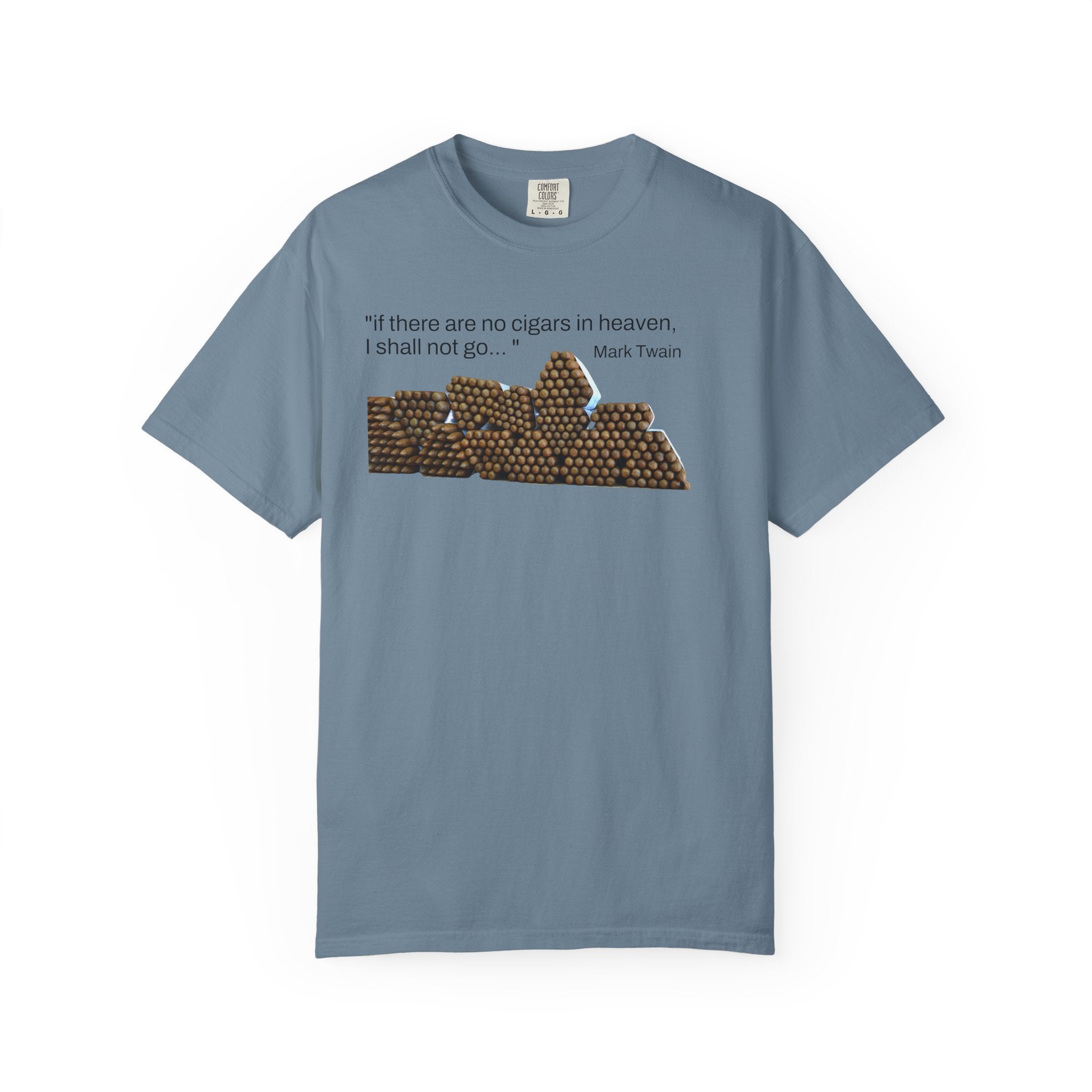 Mark Twain cigars---- Unisex Garment-Dyed T-shirt