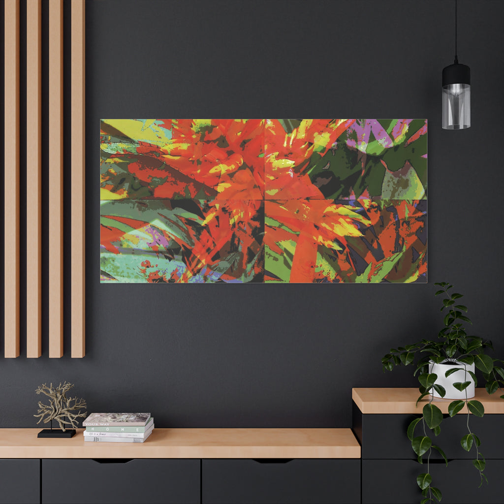bromiliad canvas Wall Art