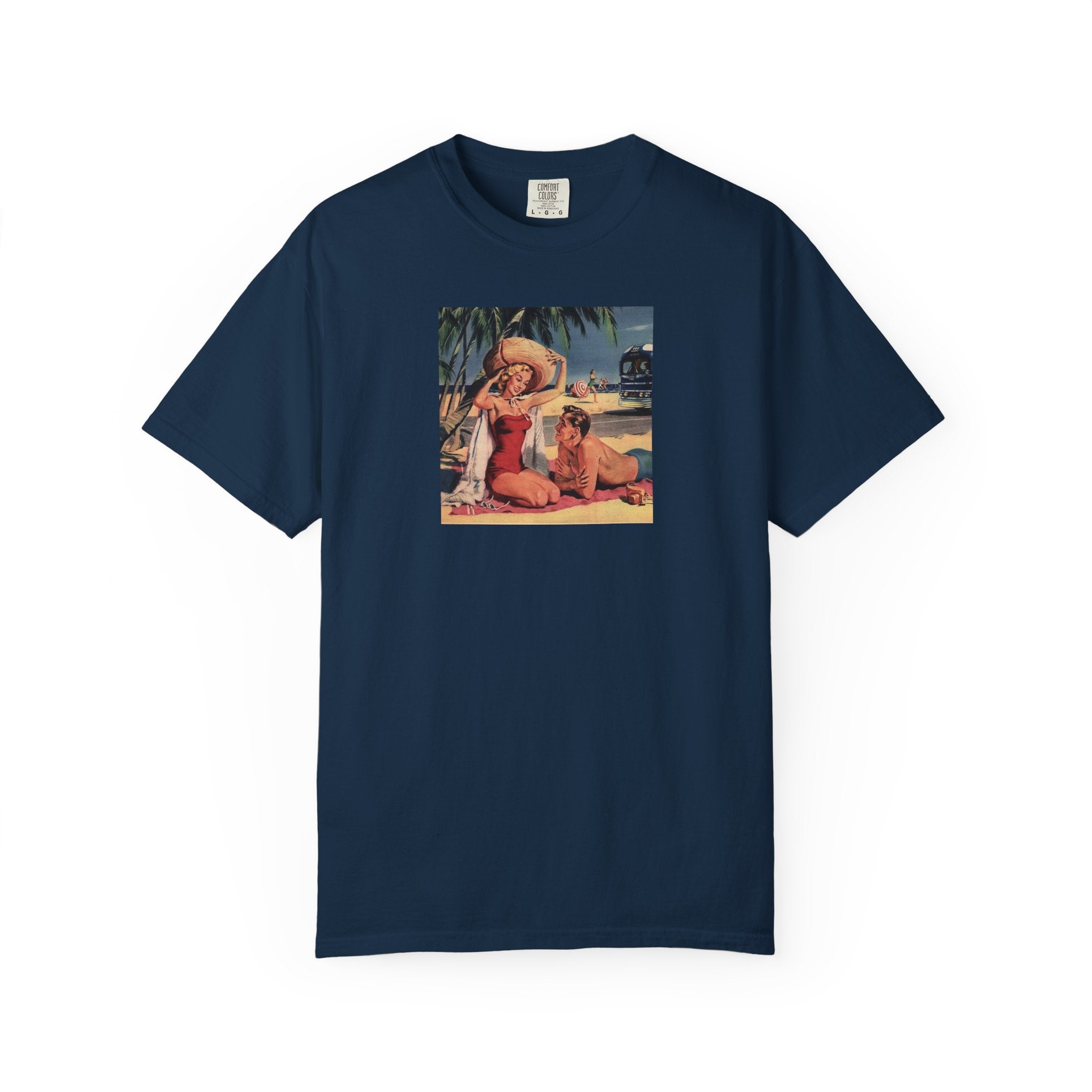 retro Florida beach scene  T-shirt