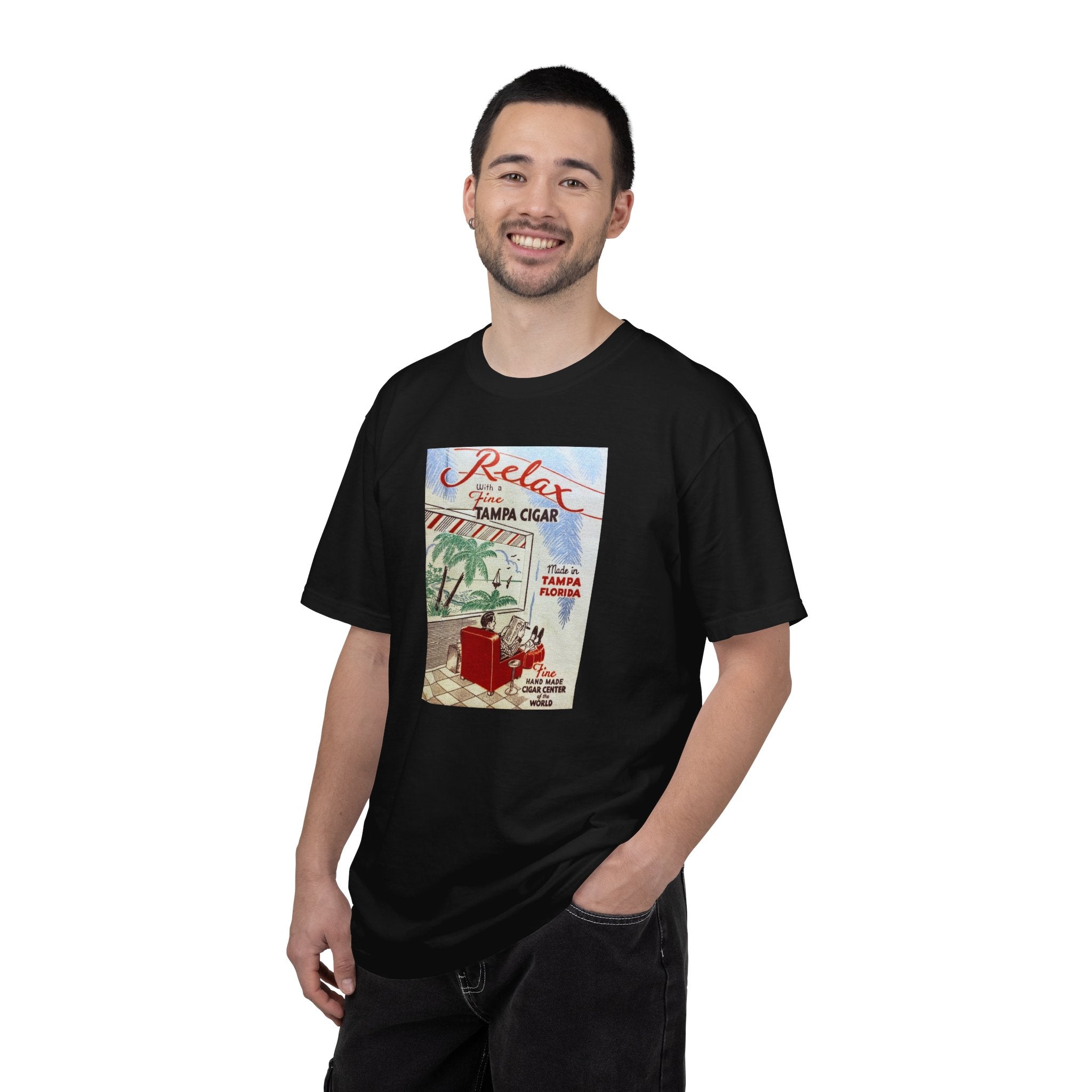 Relax with a Tampa Cigar Vintage  T-Shirt