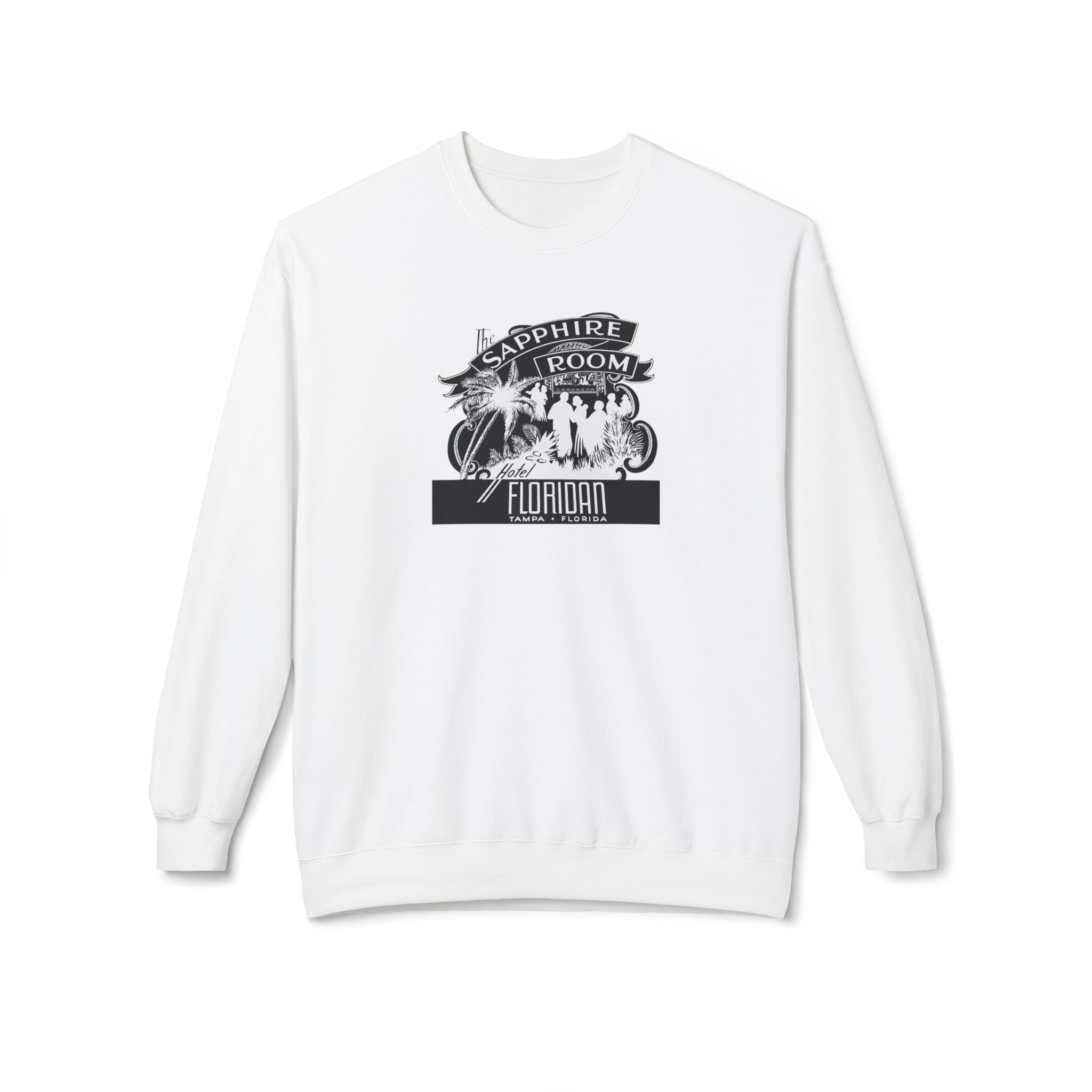 Vintage Sapphire (Surefire) Room Tampa Crewneck Sweatshirt |