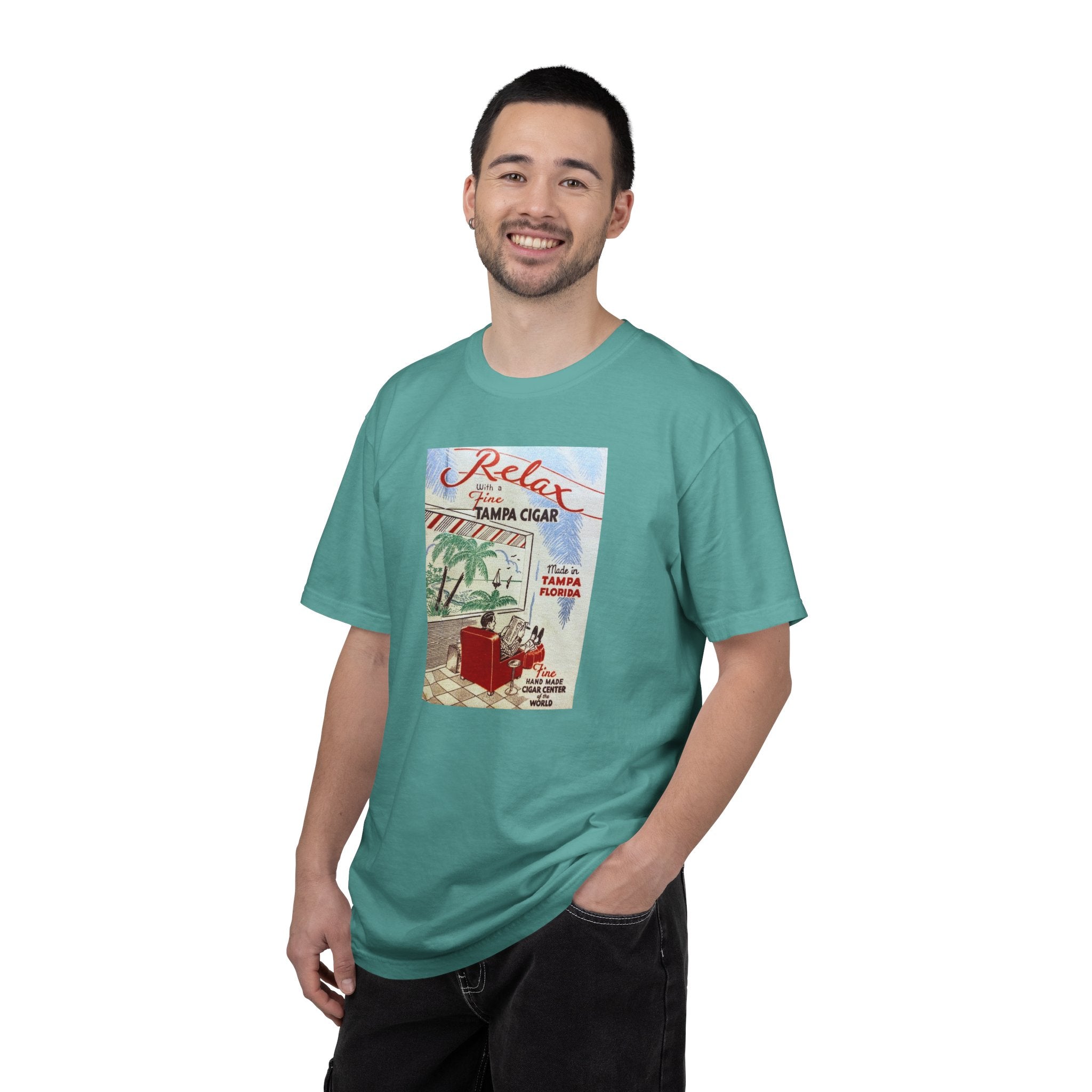 Relax with a Tampa Cigar Vintage  T-Shirt