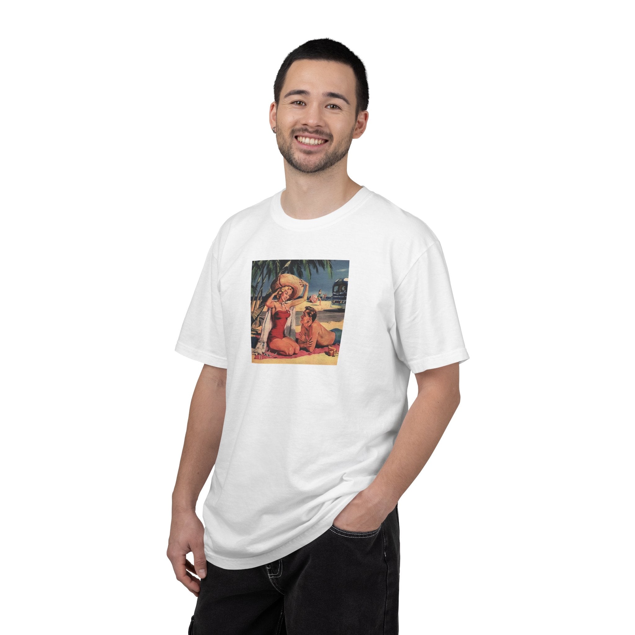 retro Florida beach scene  T-shirt