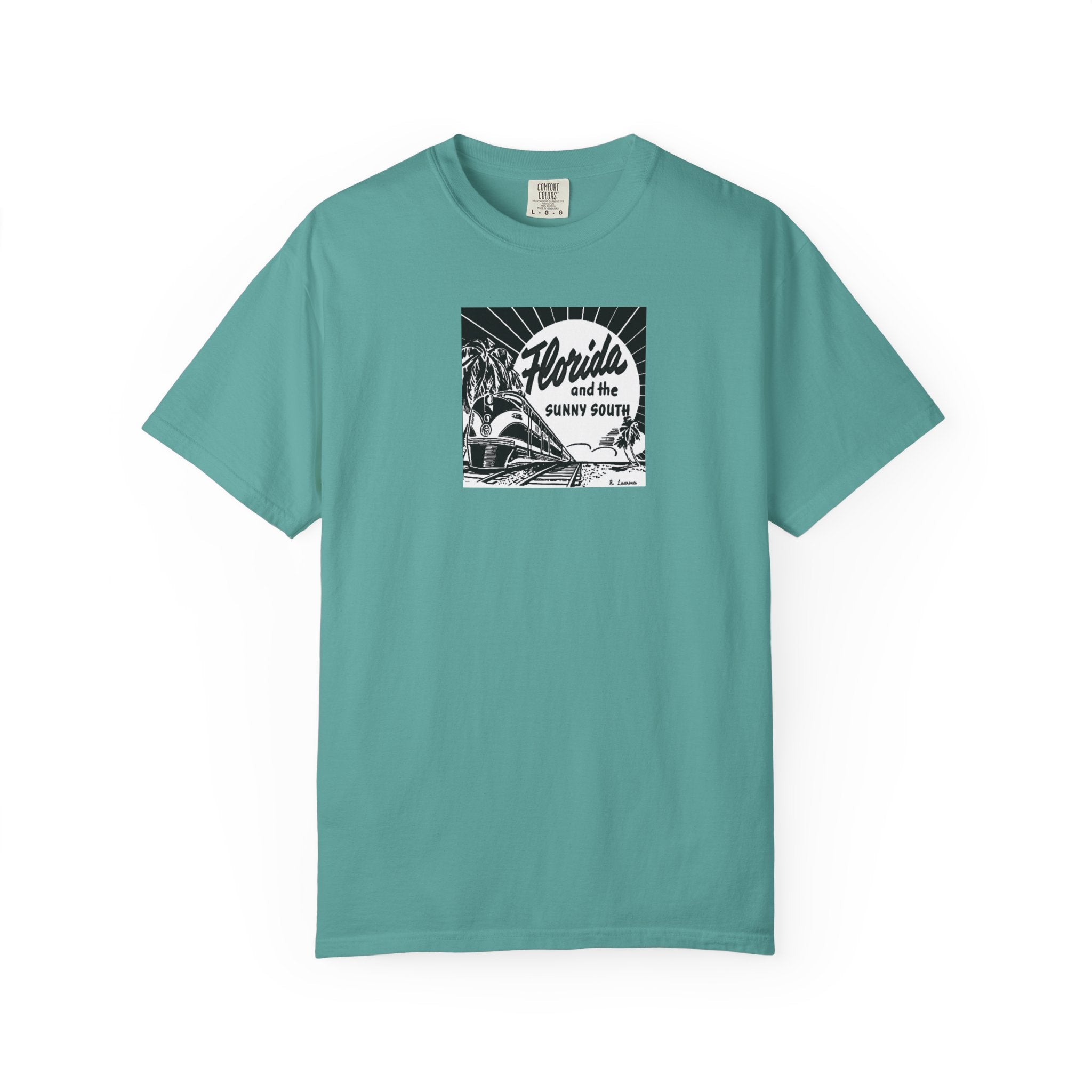 retro Florida and the Sunny South t-shirt