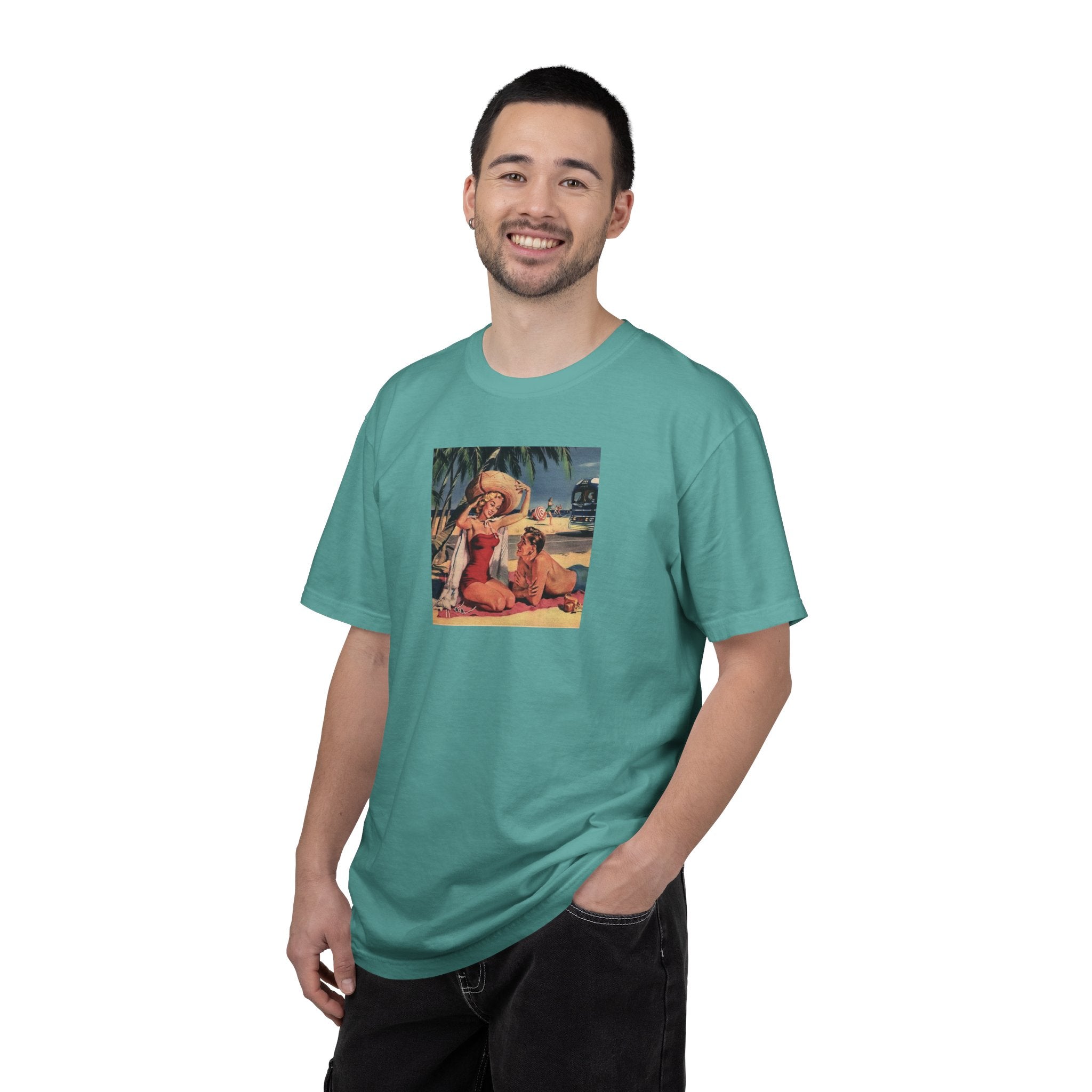 retro Florida beach scene  T-shirt