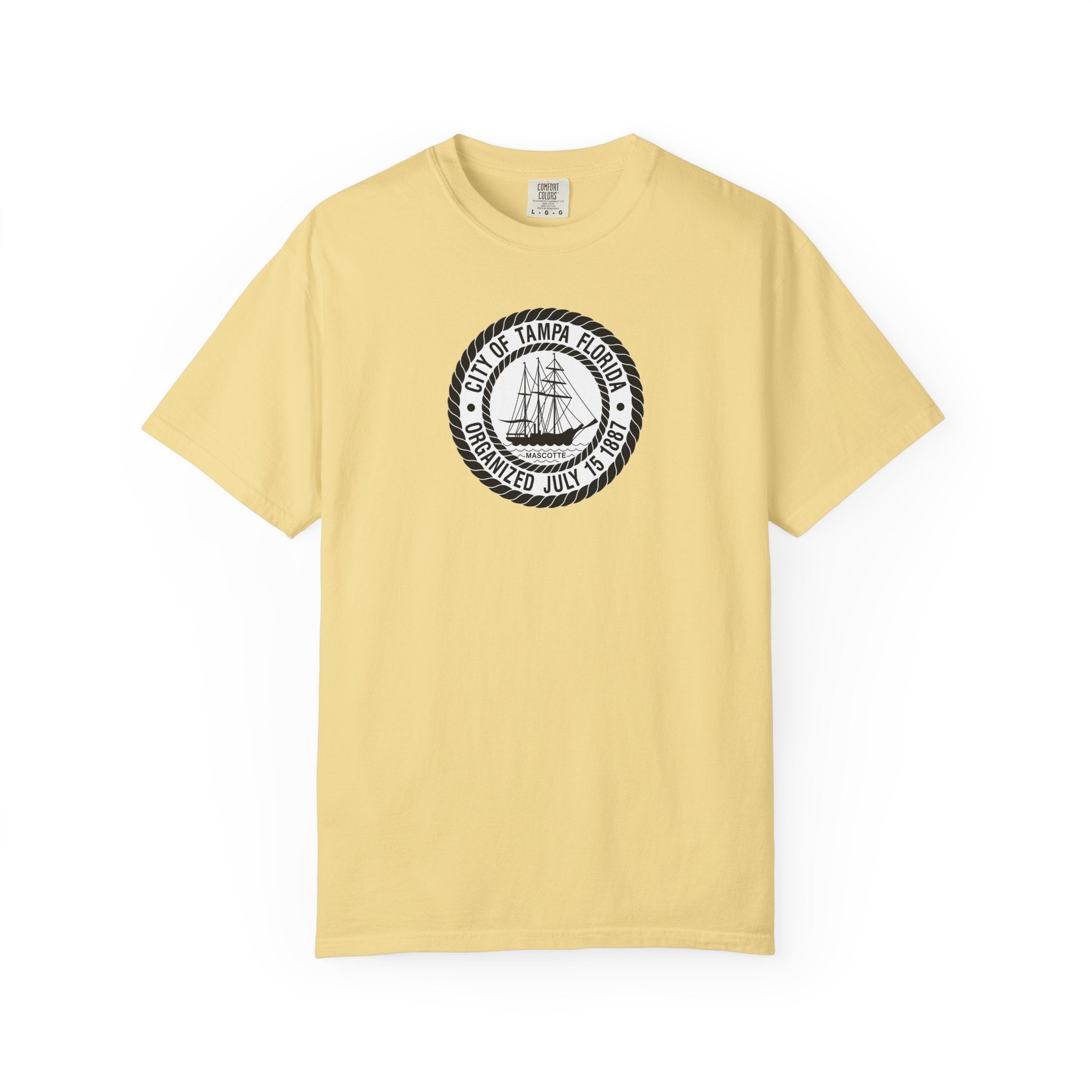 City of Tampa logo--- Unisex Garment-Dyed T-shirt