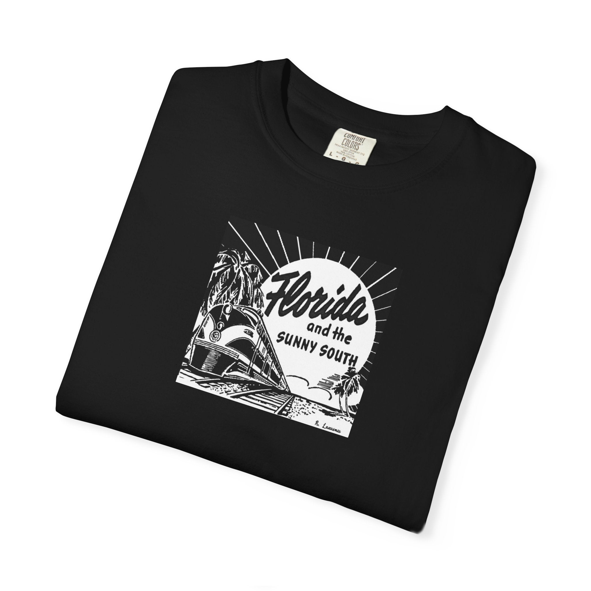 retro Florida and the Sunny South t-shirt