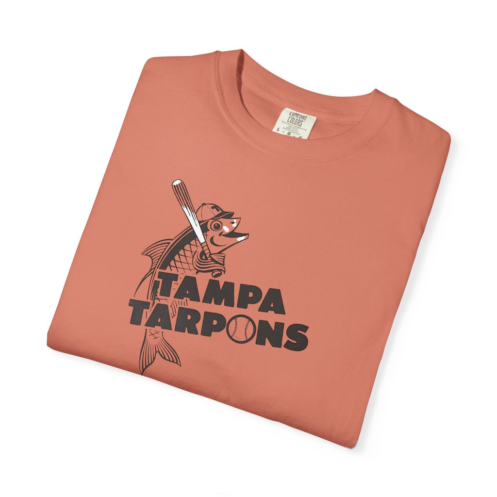 retro Tampa Tarpons--- Unisex Garment-Dyed T-shirt