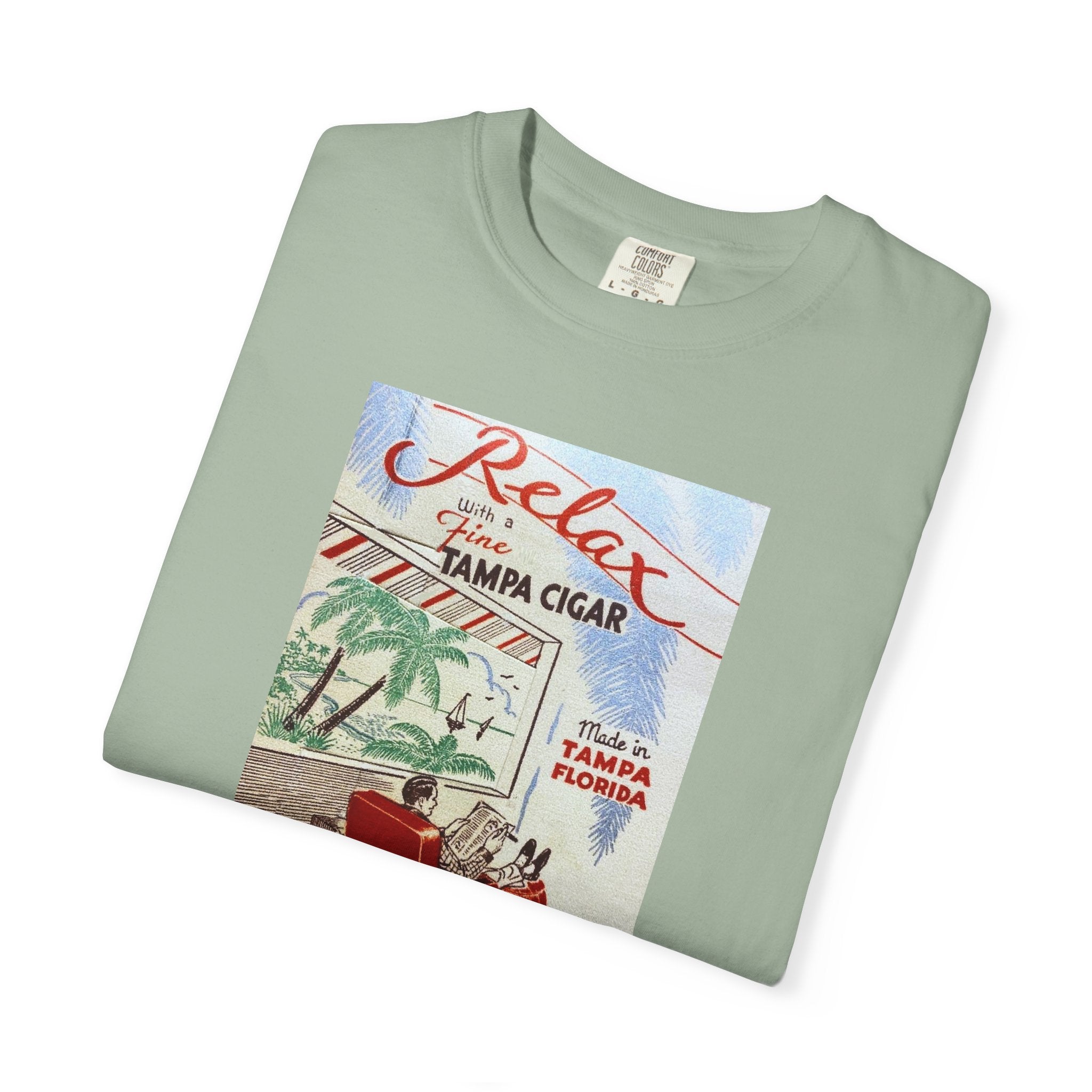 Relax with a Tampa Cigar Vintage  T-Shirt