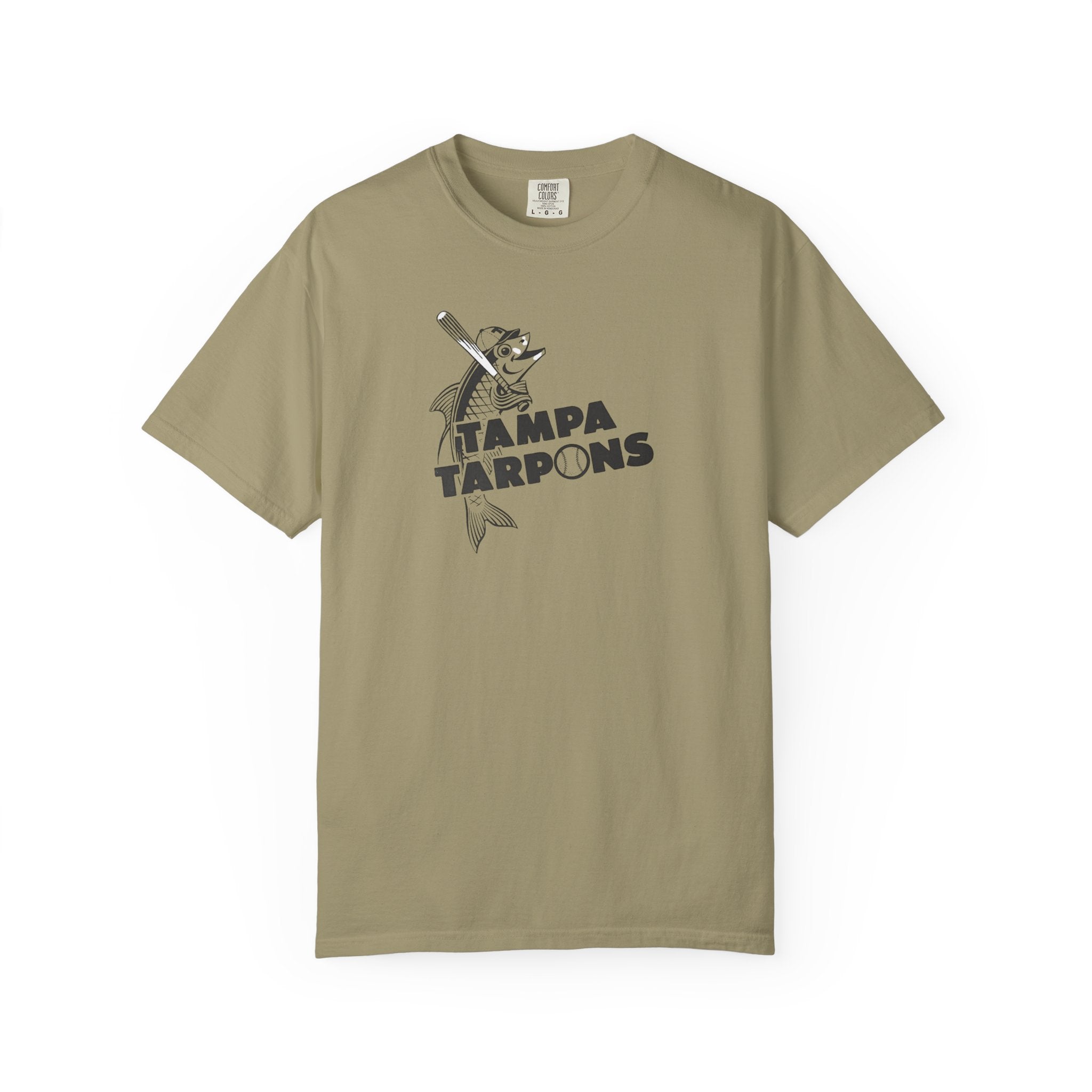 retro Tampa Tarpons--- Unisex Garment-Dyed T-shirt