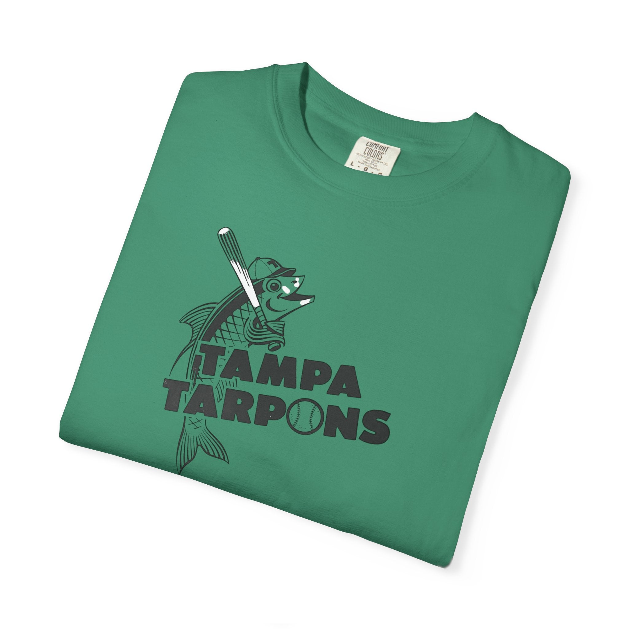 retro Tampa Tarpons--- Unisex Garment-Dyed T-shirt