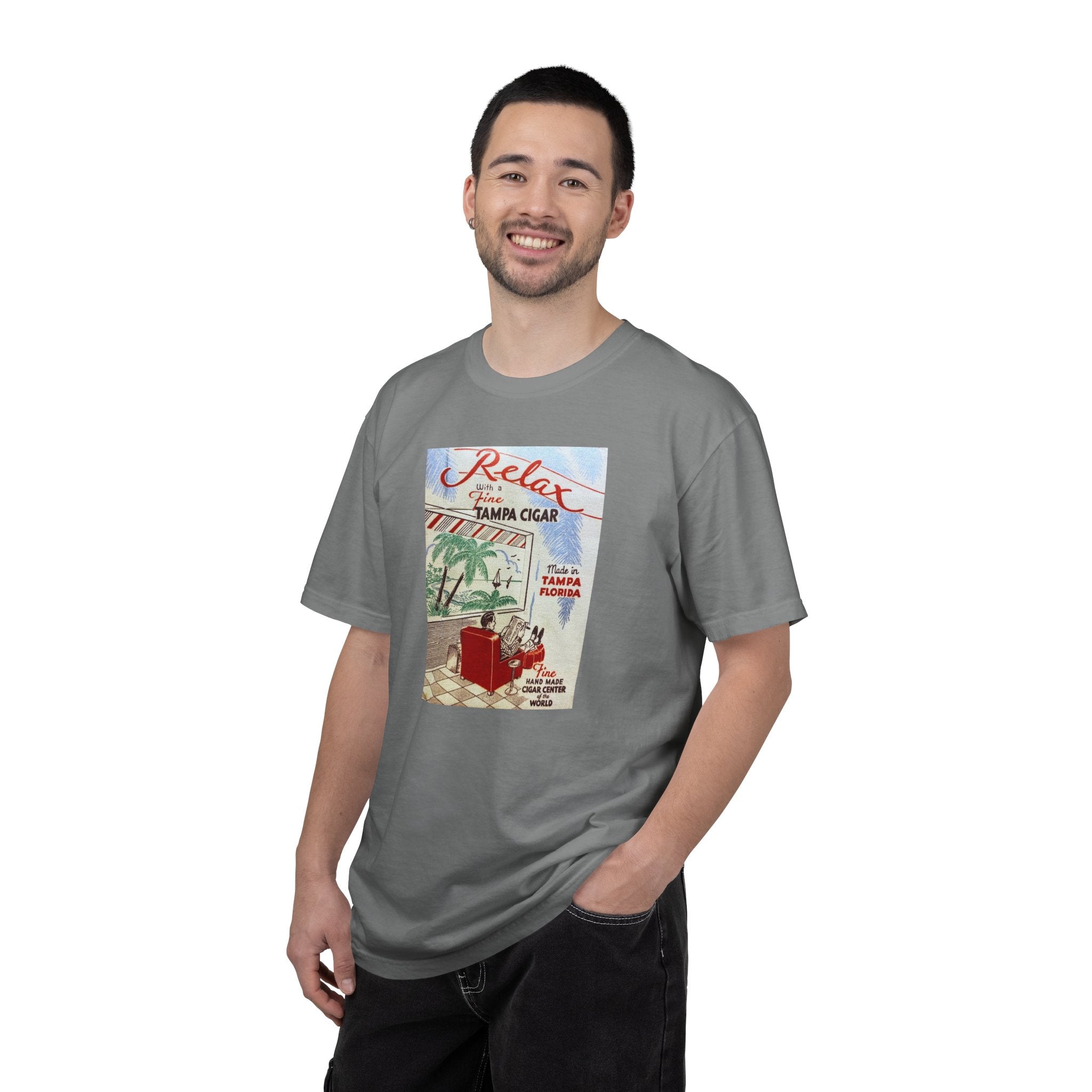Relax with a Tampa Cigar Vintage  T-Shirt