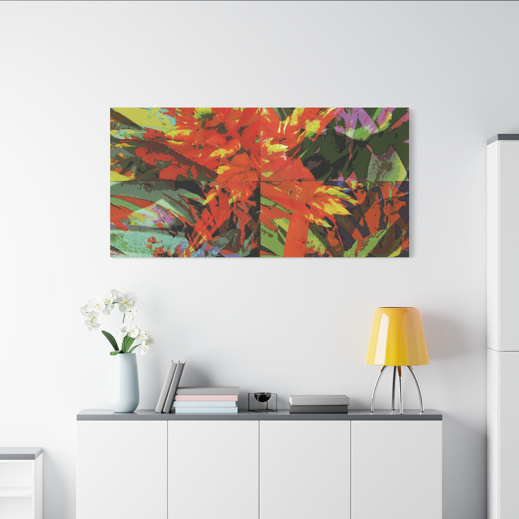 bromiliad canvas Wall Art