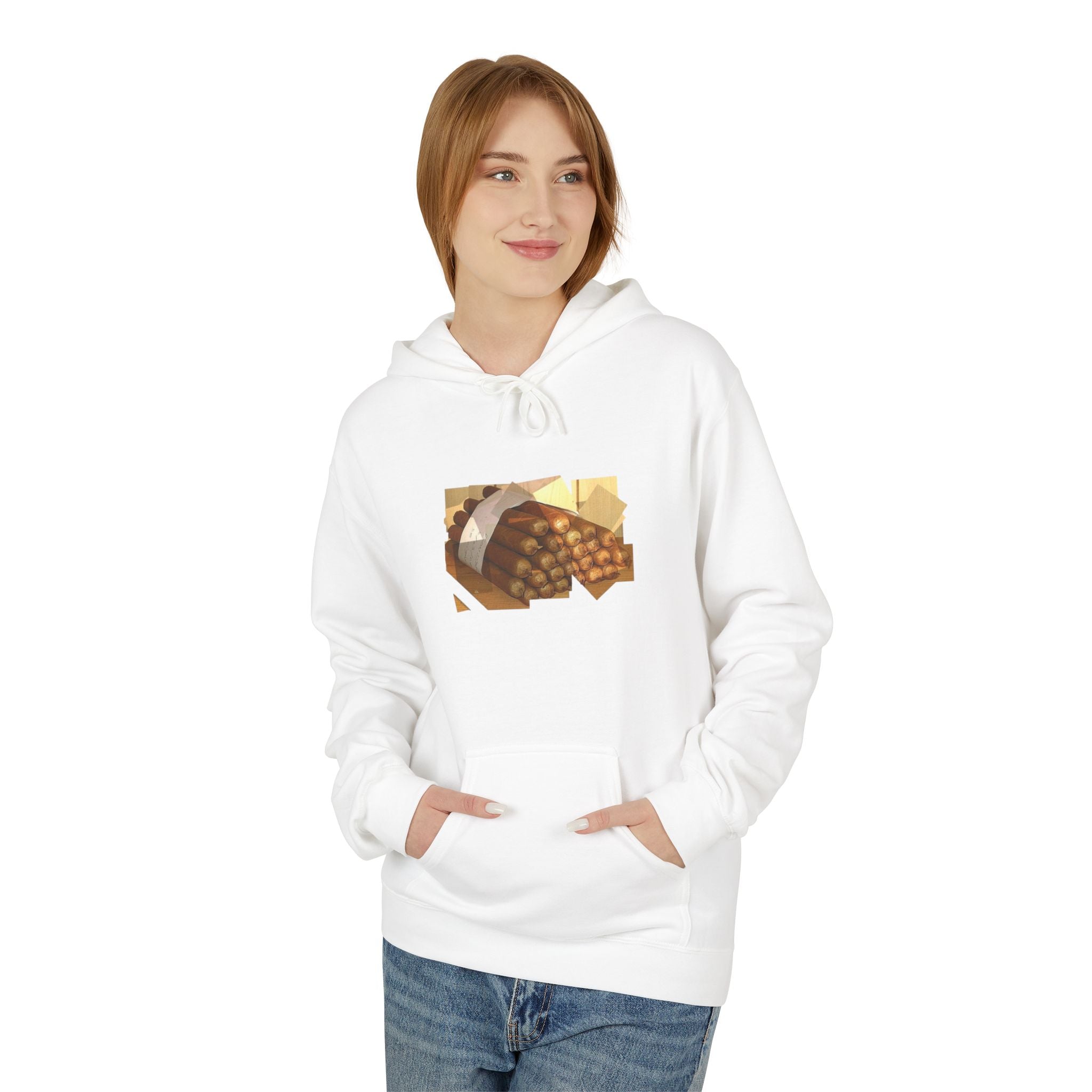 Ybor City cigars--- Unisex Midweight Softstyle Fleece Hoodie