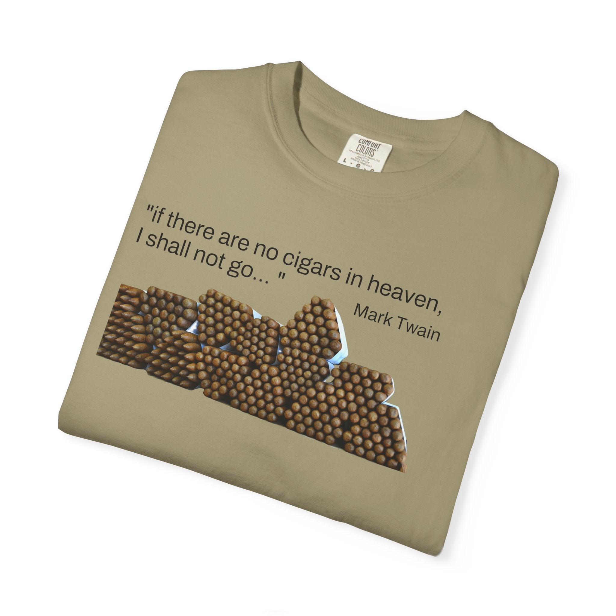 Mark Twain cigars---- Unisex Garment-Dyed T-shirt