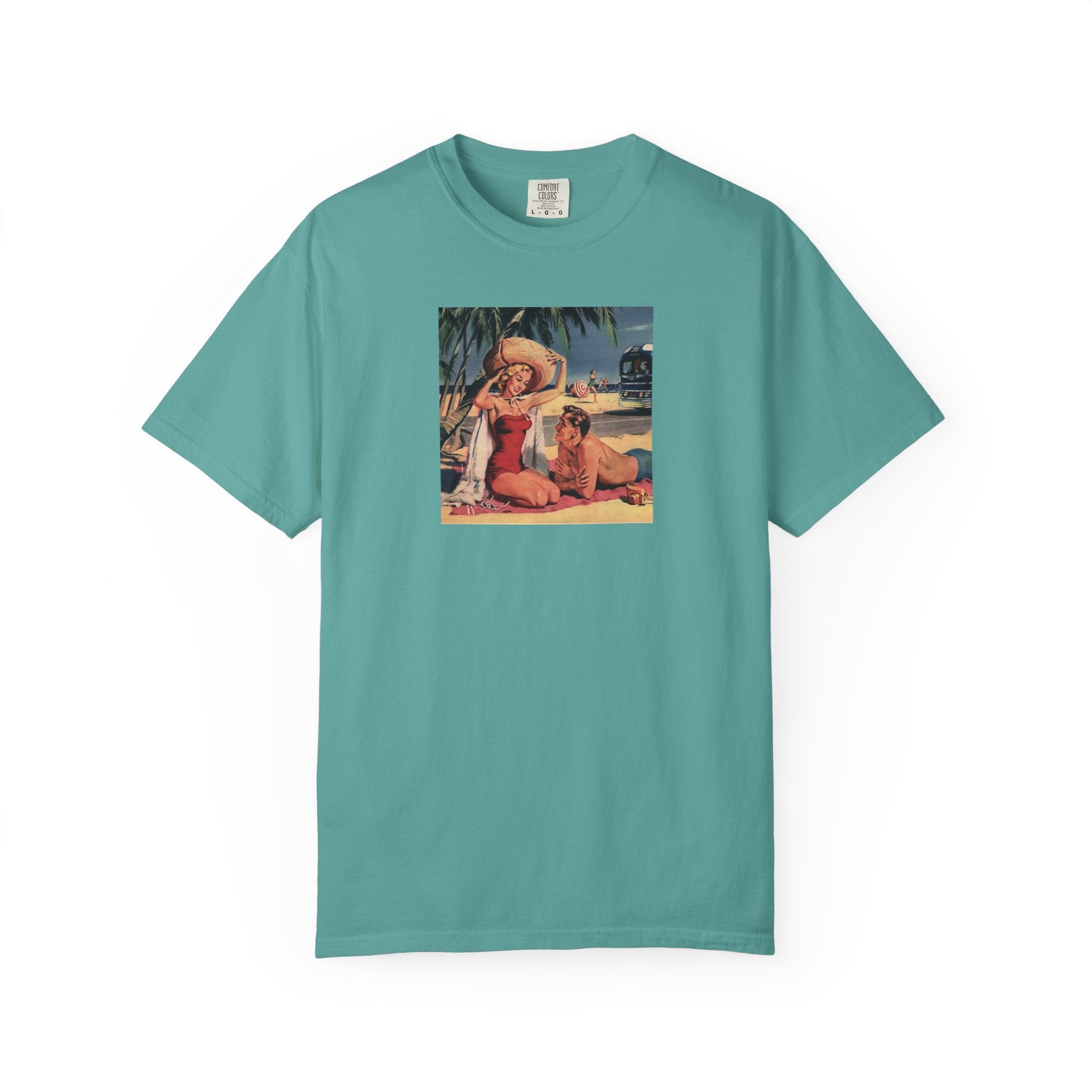 retro Florida beach scene  T-shirt